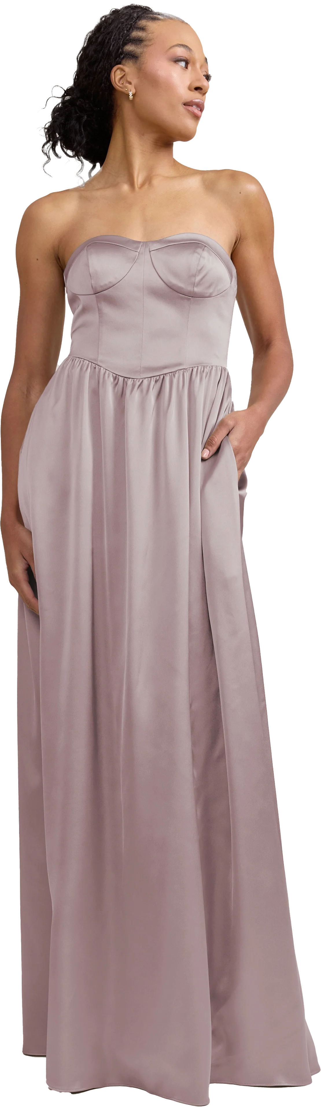 Sydney Satin Dress | Made To Order - Image 208
