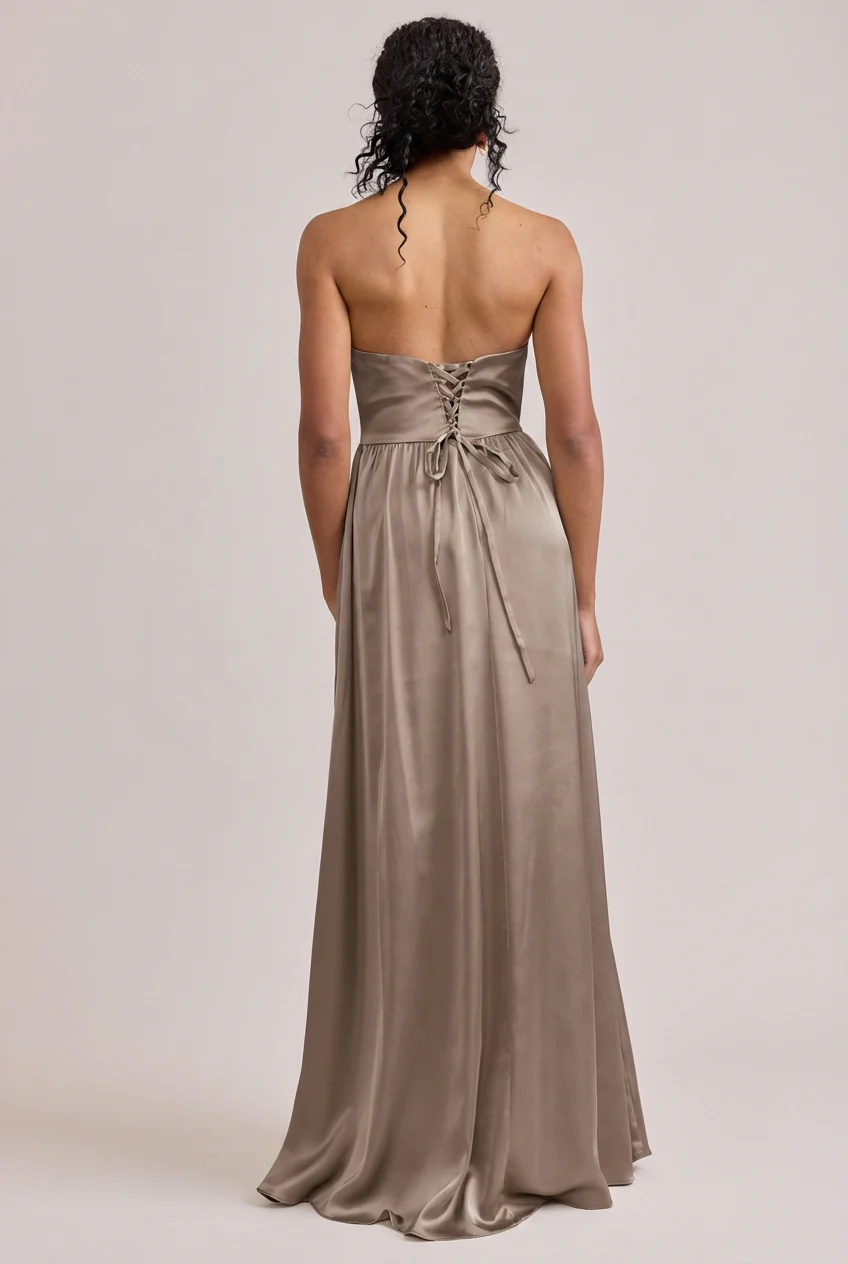 Sydney Satin Dress | Made To Order - Image 218