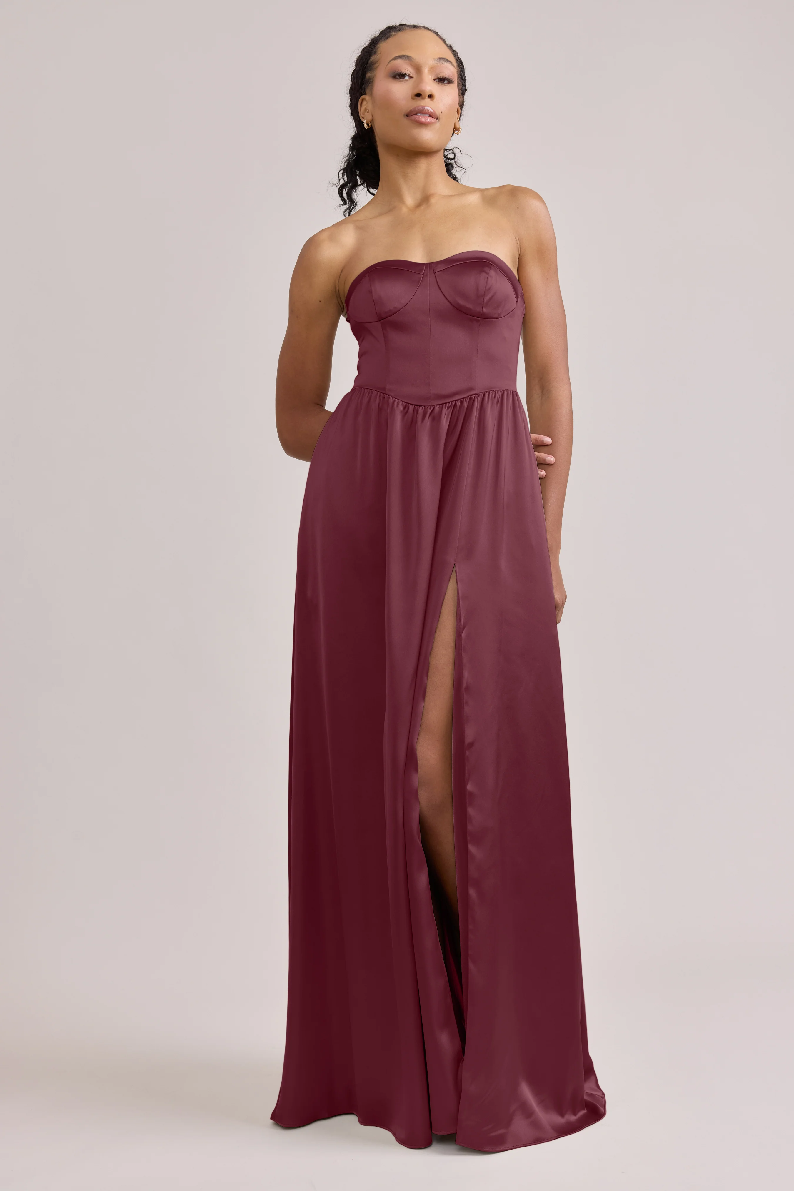 Sydney Satin Dress | Made To Order - Image 22