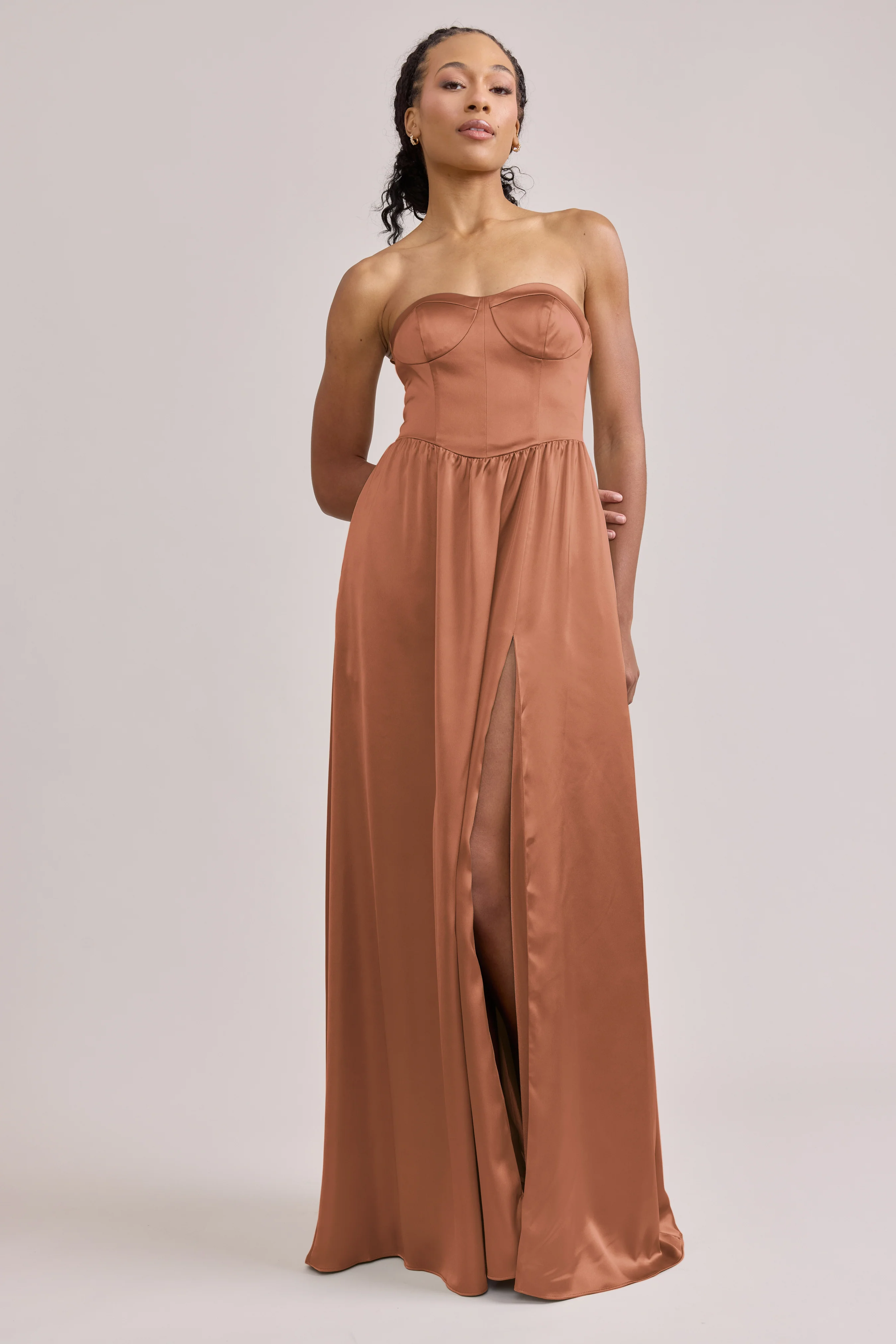 Sydney Satin Dress | Made To Order - Image 31