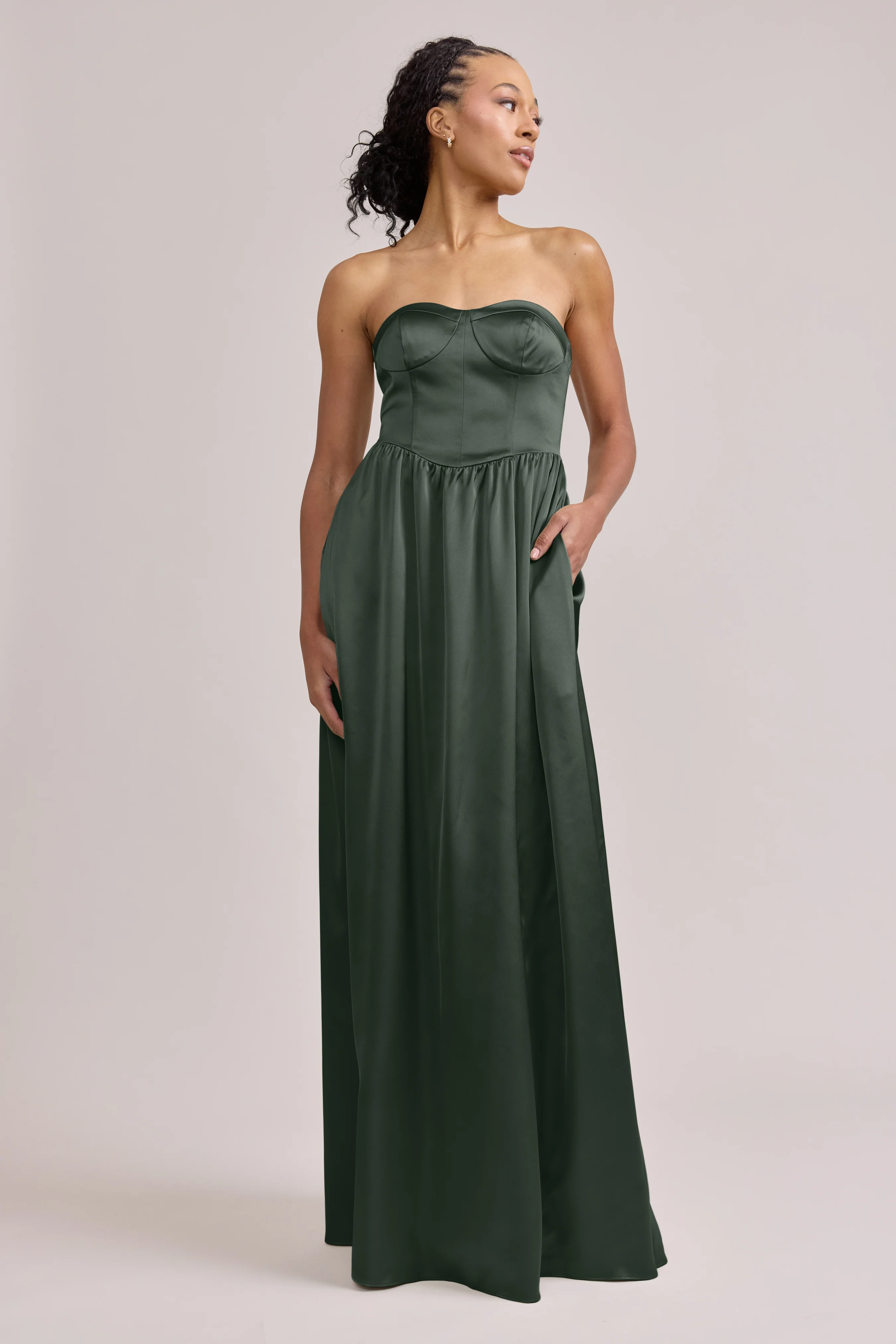 Sydney Satin Dress | Made To Order - Image 33
