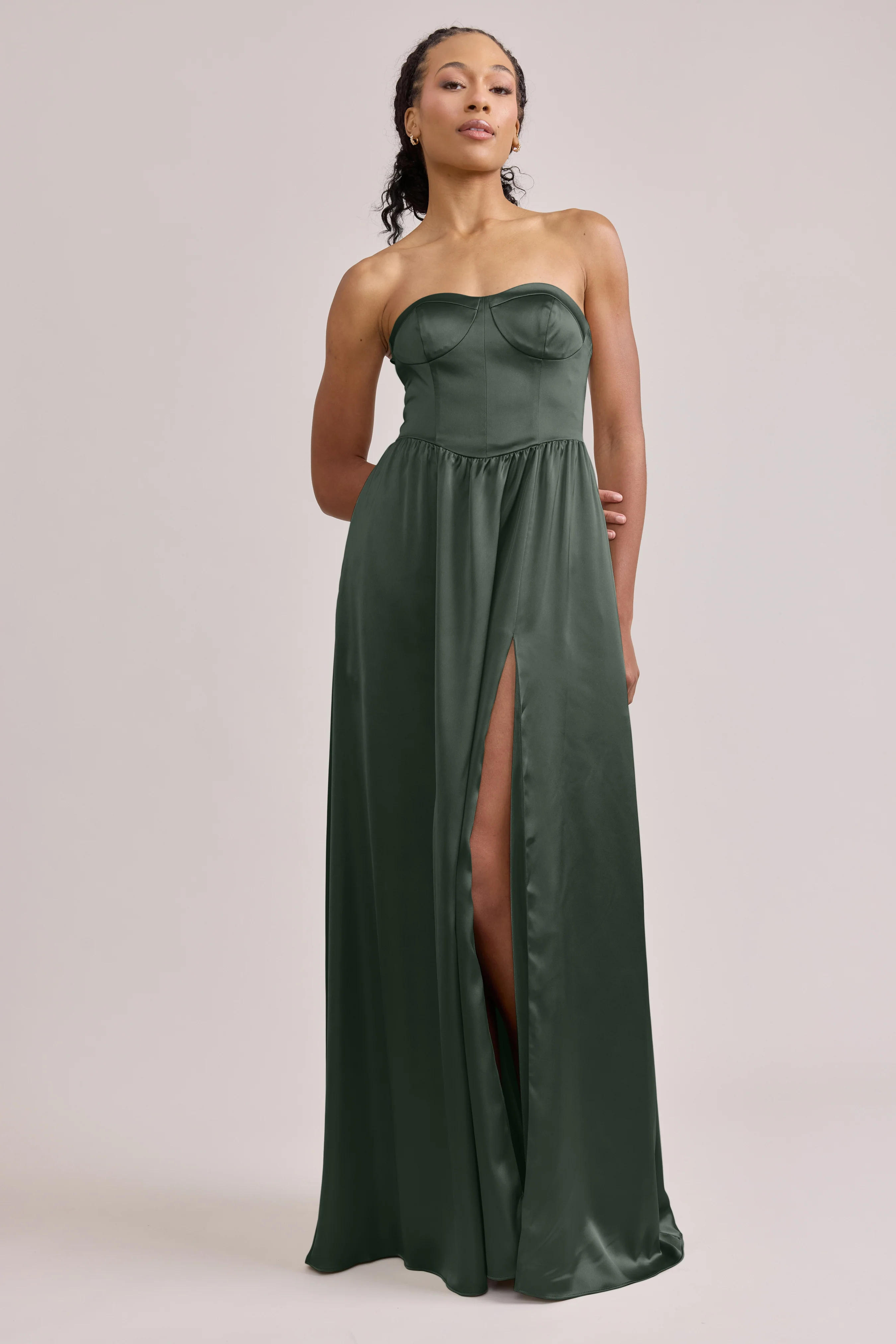 Sydney Satin Dress | Made To Order - Image 34