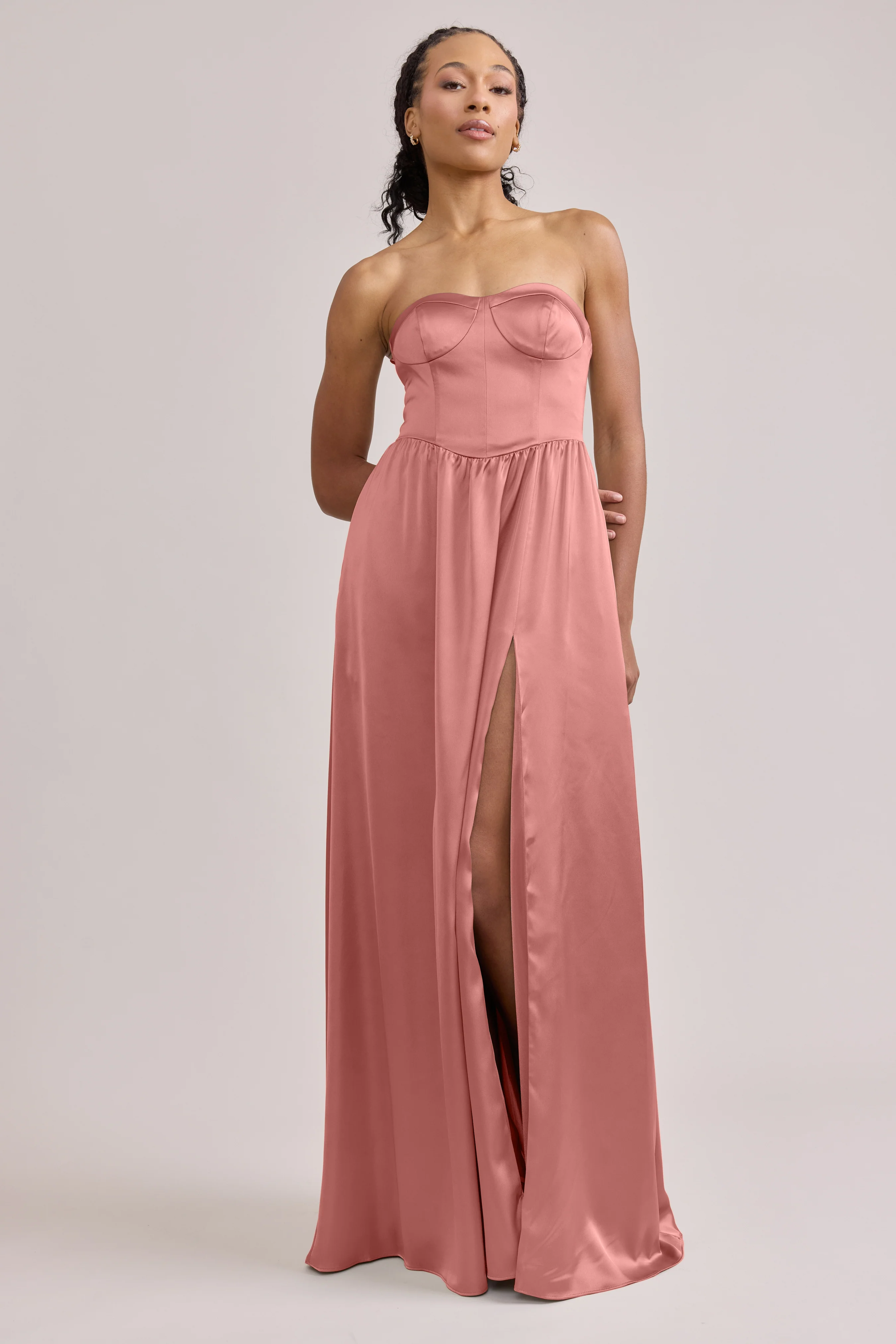 Sydney Satin Dress | Made To Order - Image 37