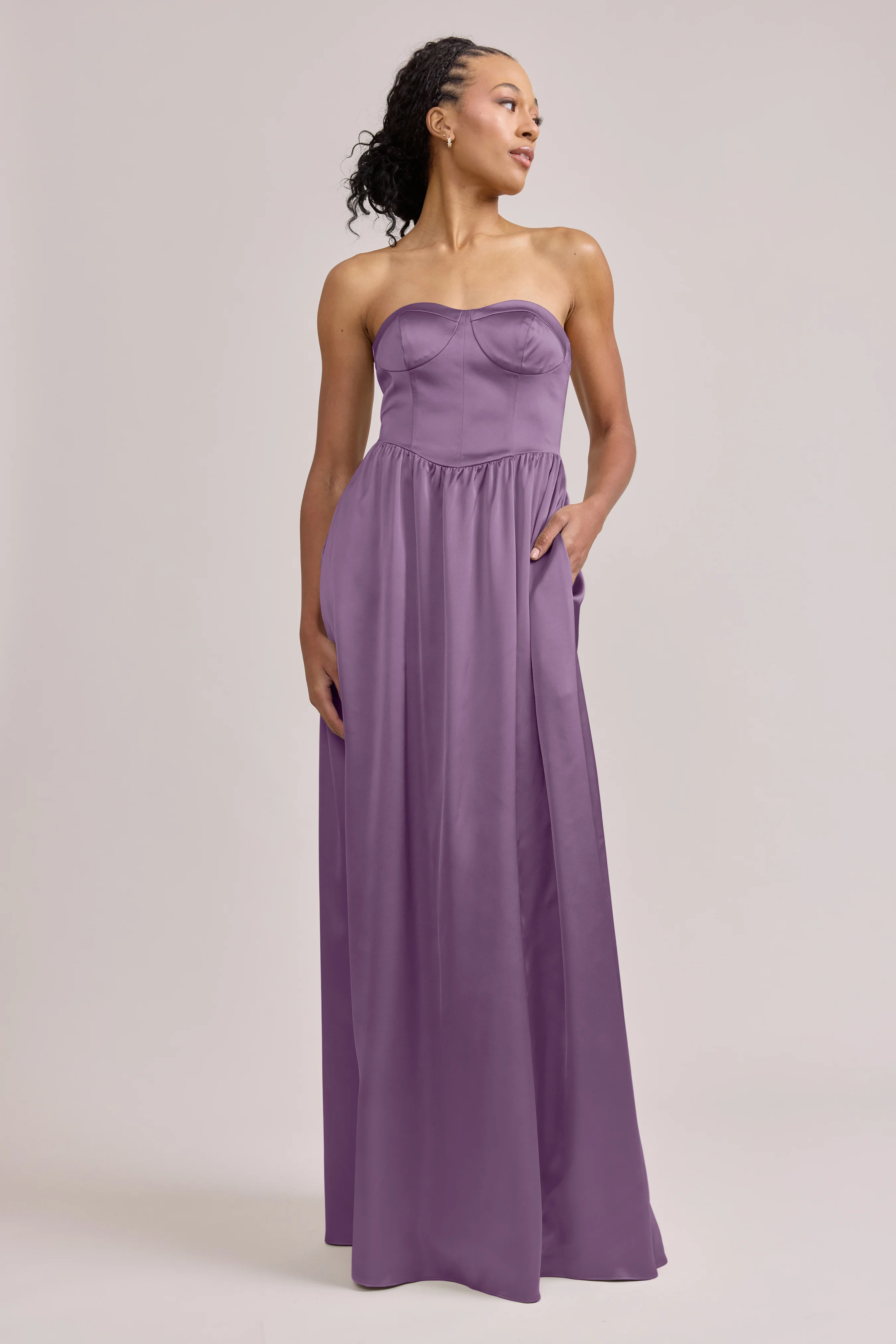 Sydney Satin Dress | Made To Order - Image 39