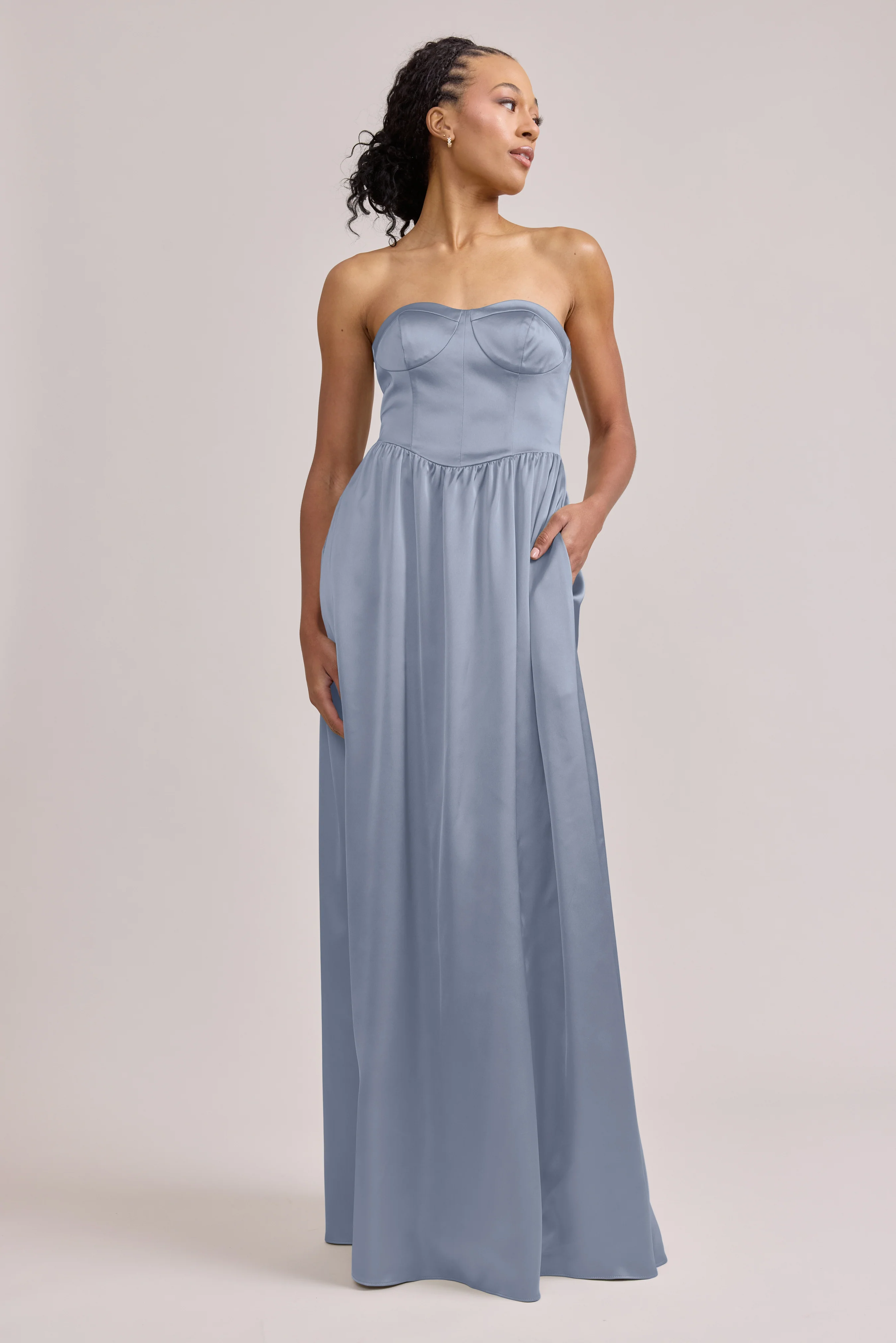 Sydney Satin Dress | Made To Order - Image 52