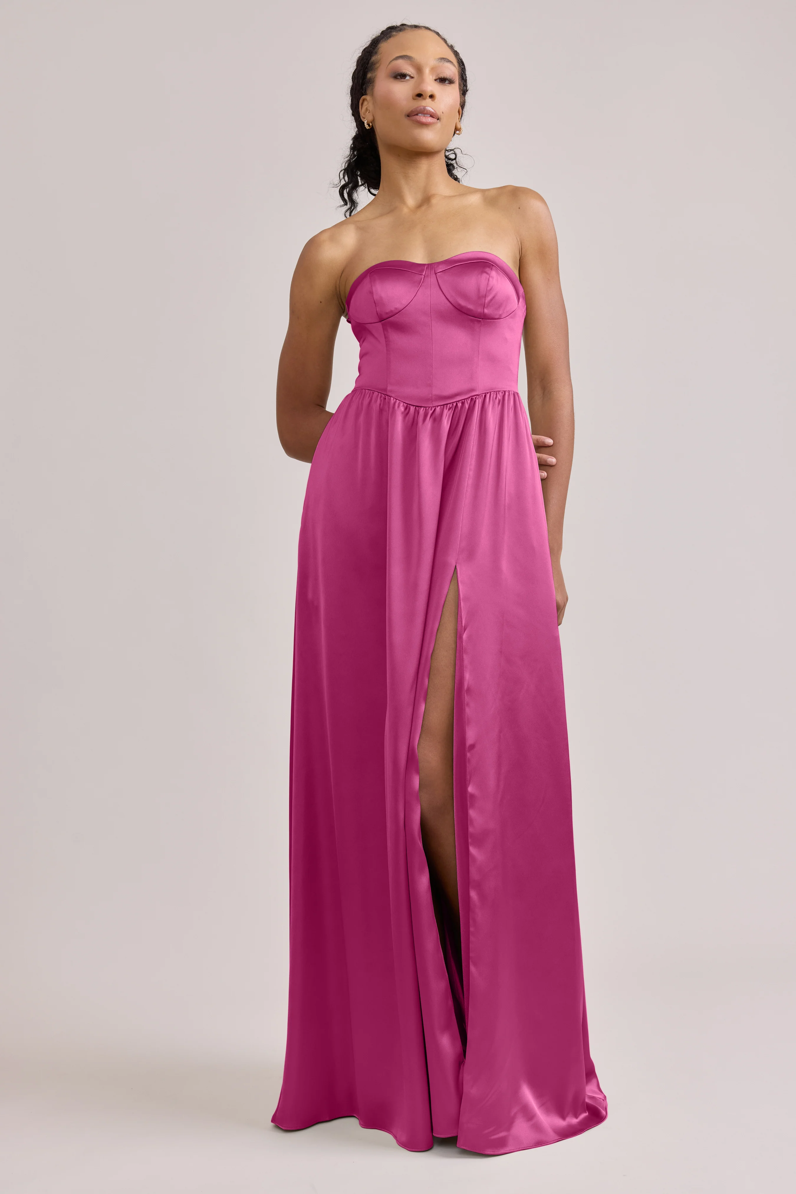 Sydney Satin Dress | Made To Order - Image 54