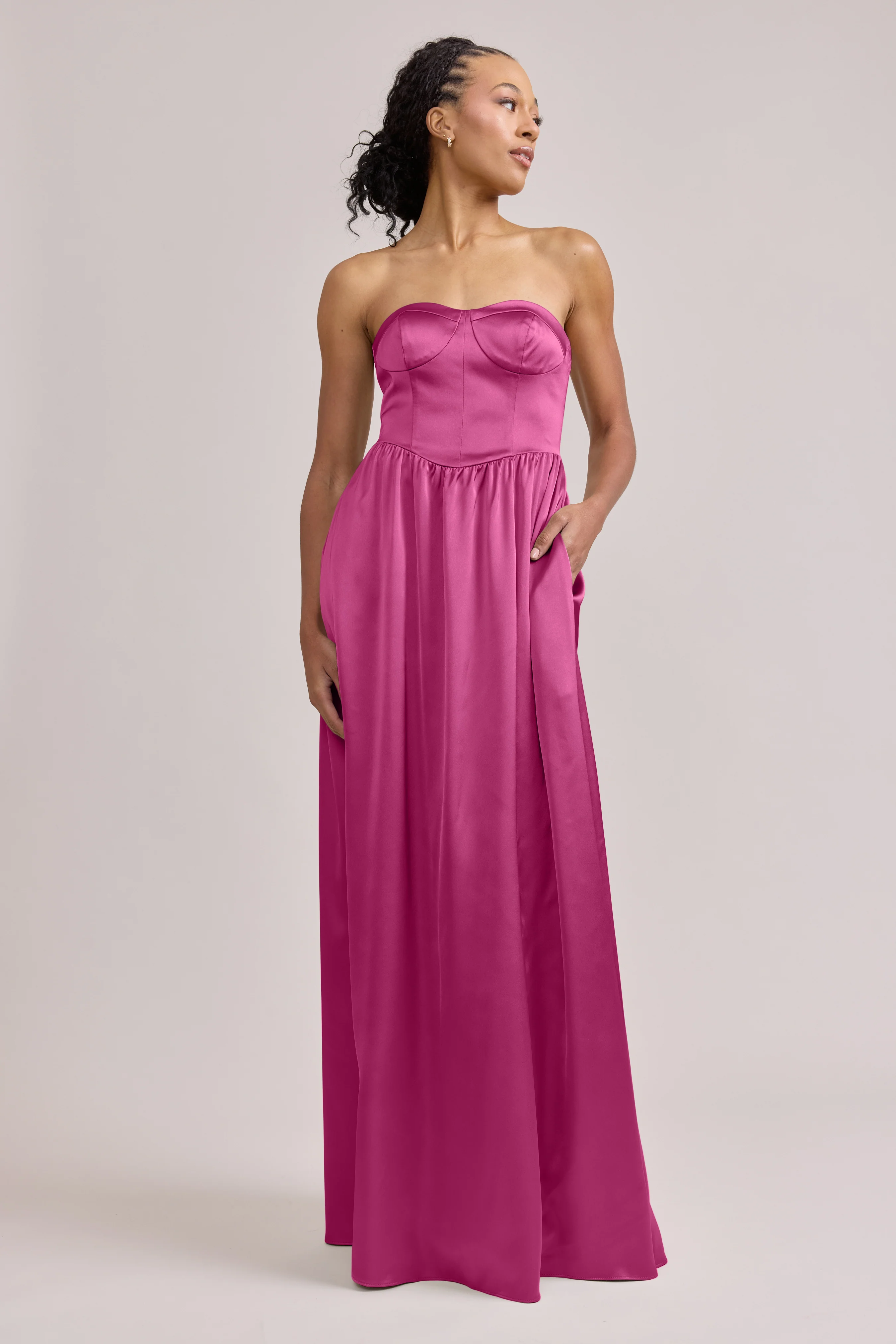 Sydney Satin Dress | Made To Order - Image 55