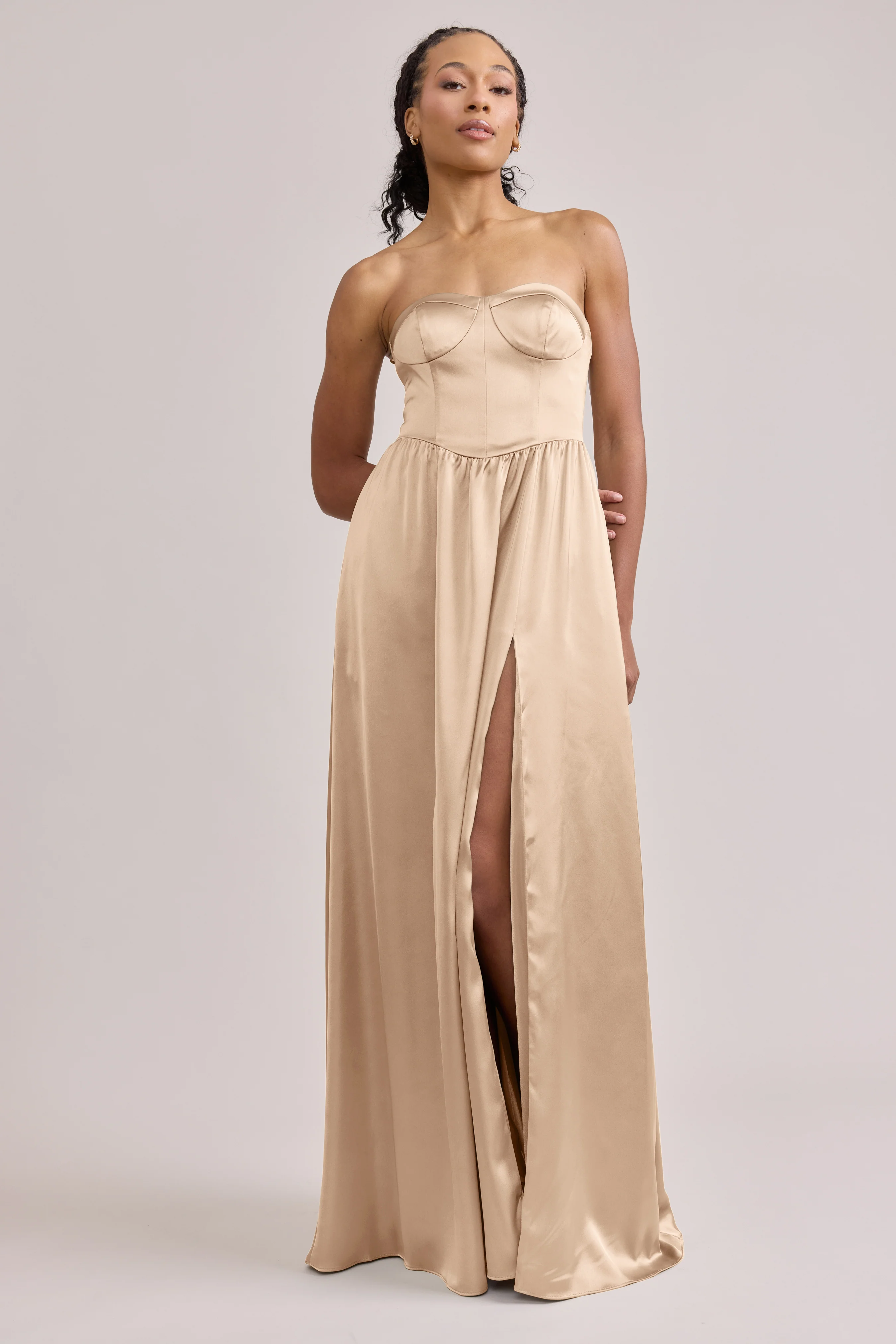 Sydney Satin Dress | Made To Order - Image 64