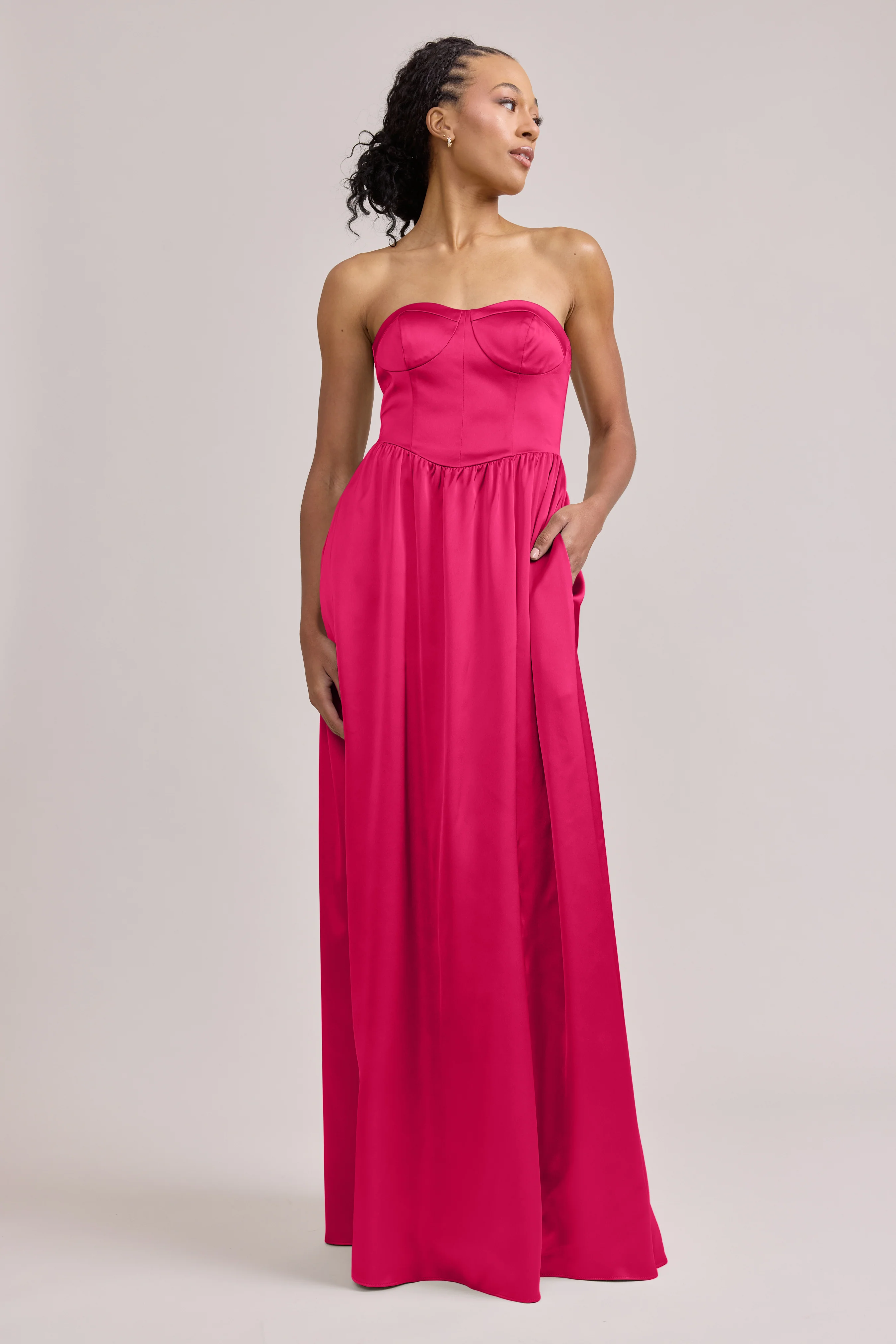 Sydney Satin Dress | Made To Order - Image 66