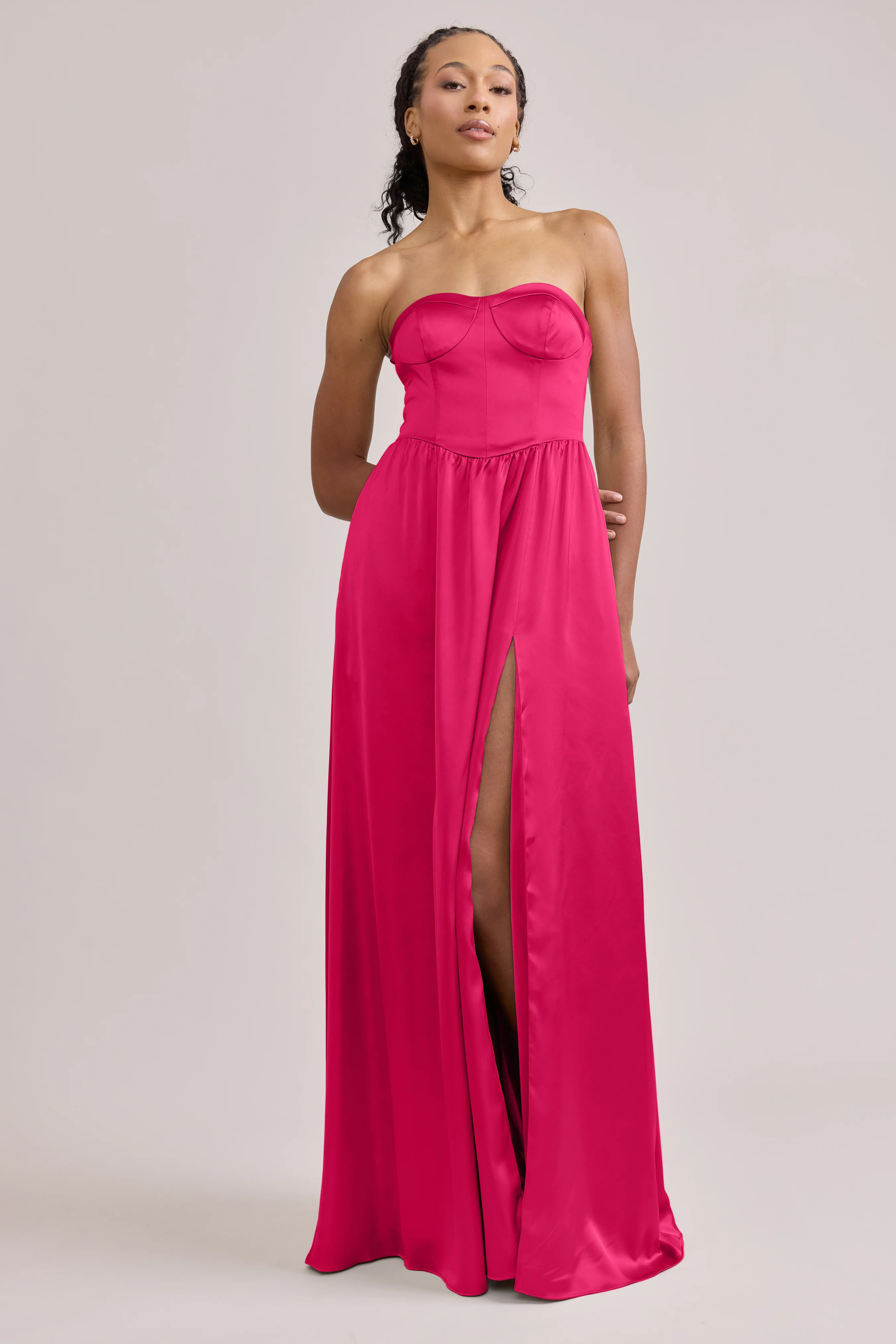 Sydney Satin Dress | Made To Order - Image 68