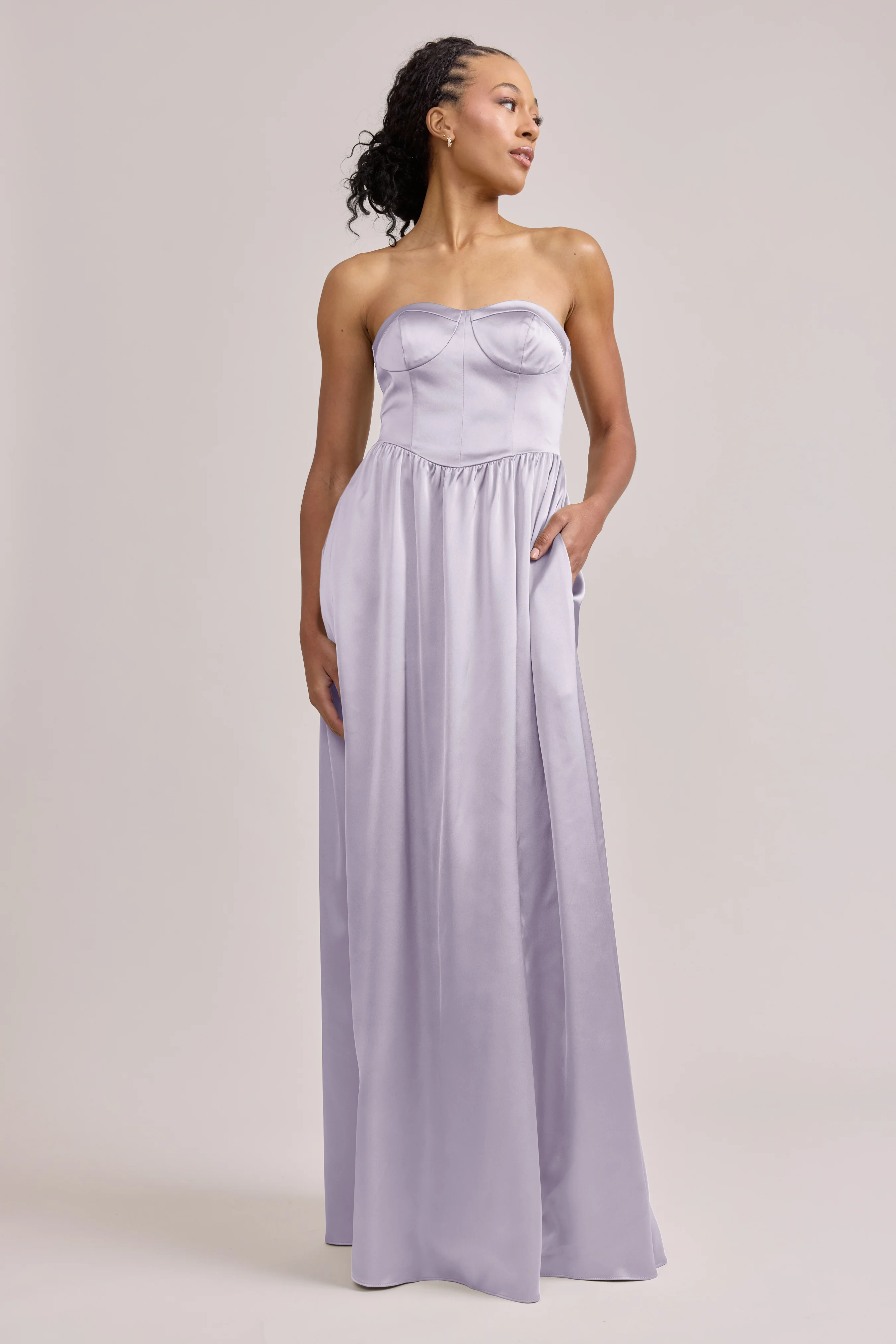 Sydney Satin Dress | Made To Order - Image 75