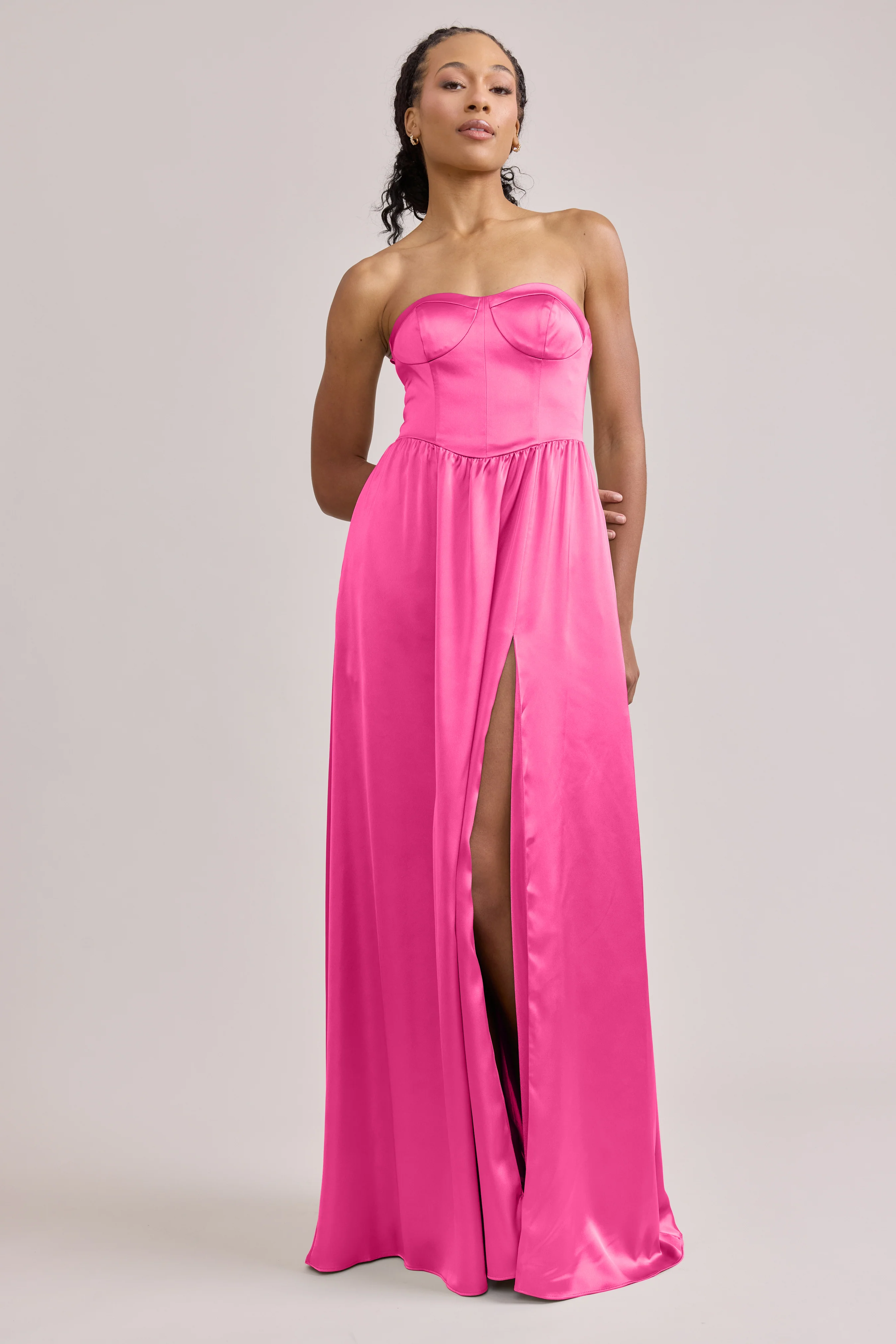 Sydney Satin Dress | Made To Order - Image 85