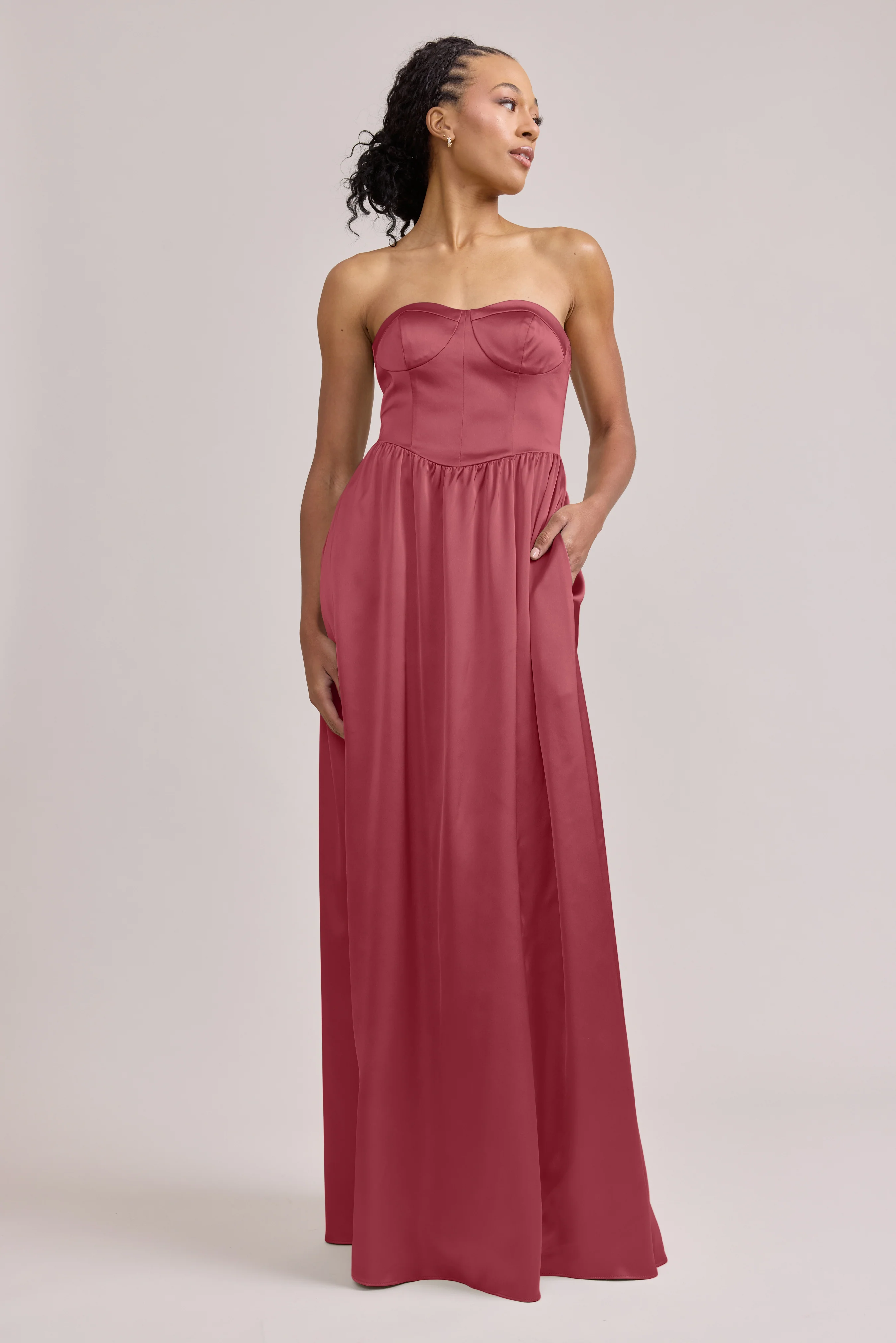 Sydney Satin Dress | Made To Order - Image 9