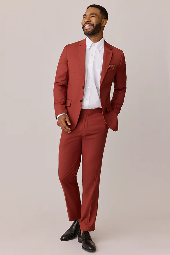 Terracotta Rust Pants | Made To Order - Image 4
