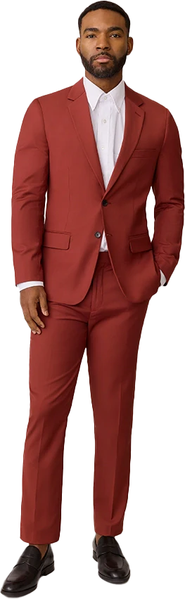 Terracotta Rust Pants | Made To Order - Image 8