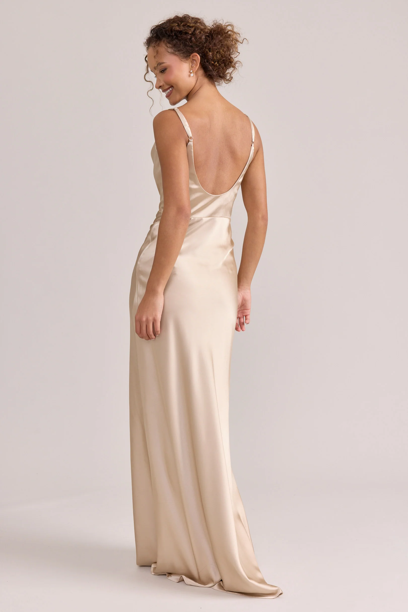 Tess Satin Dress | Ready To Ship - Image 10