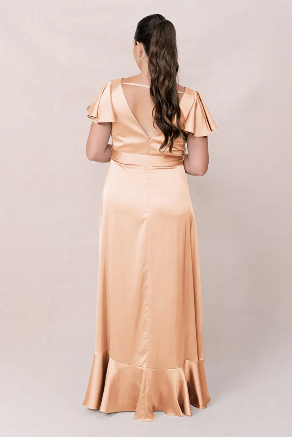 Thalia Satin Dress | Made To Order - Image 72