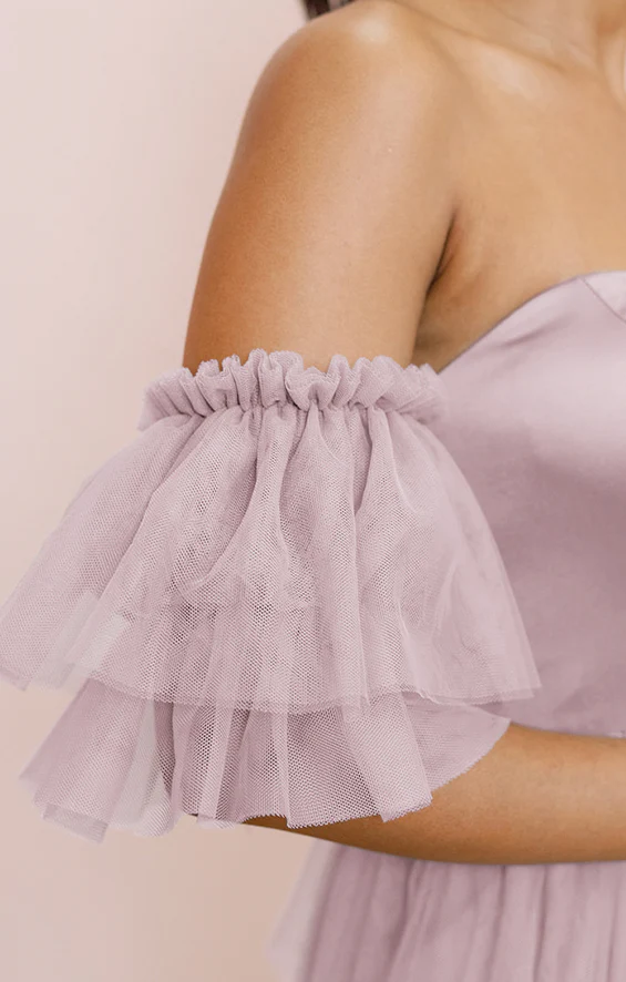 Tulle Tiered Poof Sleeves | Made To Order - Image 16