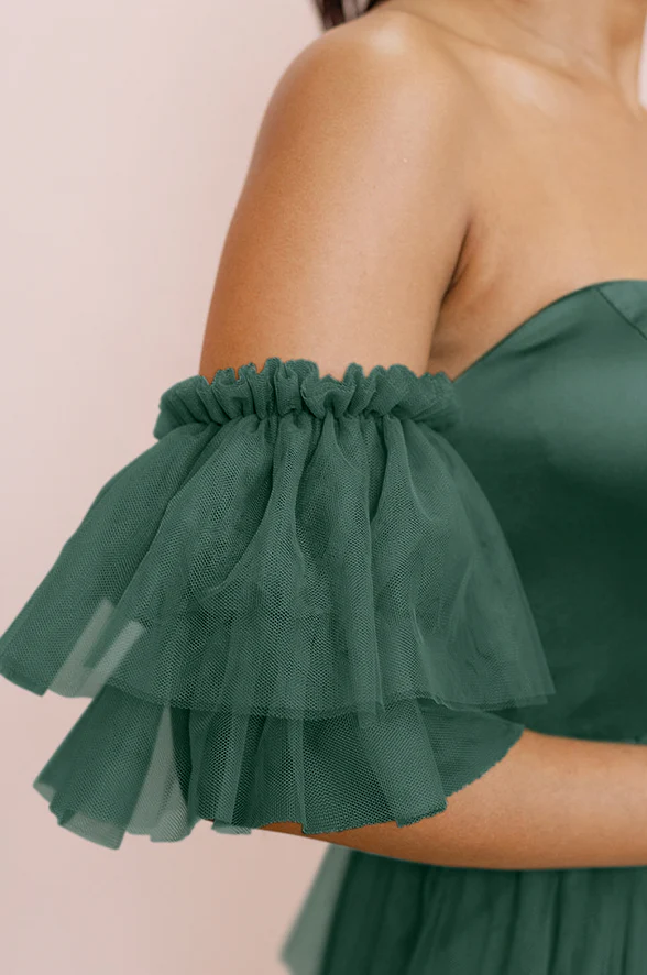 Tulle Tiered Poof Sleeves | Made To Order - Image 19