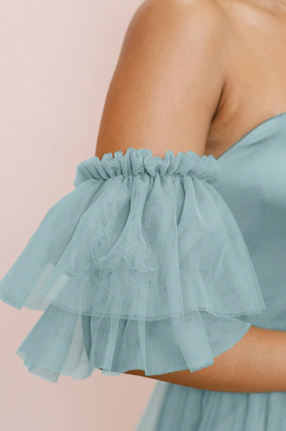 Tulle Tiered Poof Sleeves | Made To Order - Image 24