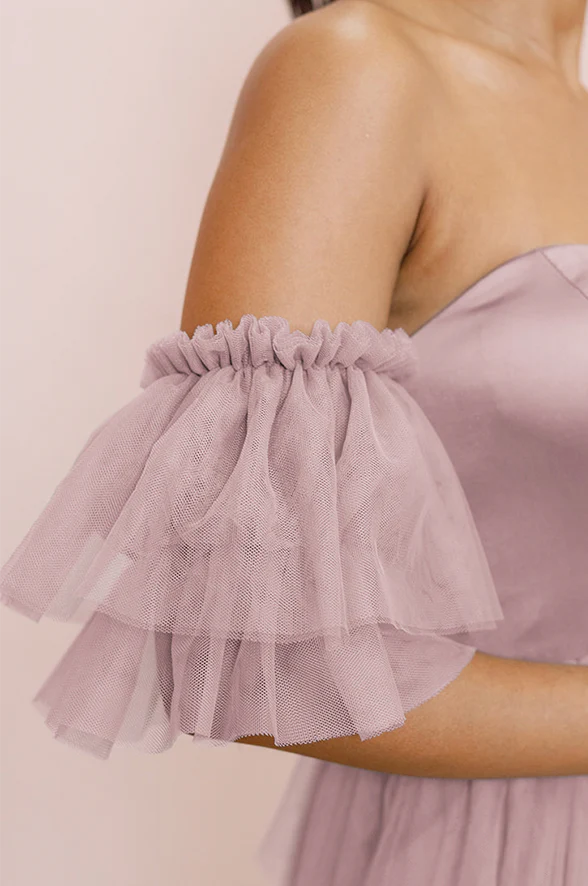 Tulle Tiered Poof Sleeves | Made To Order - Image 7