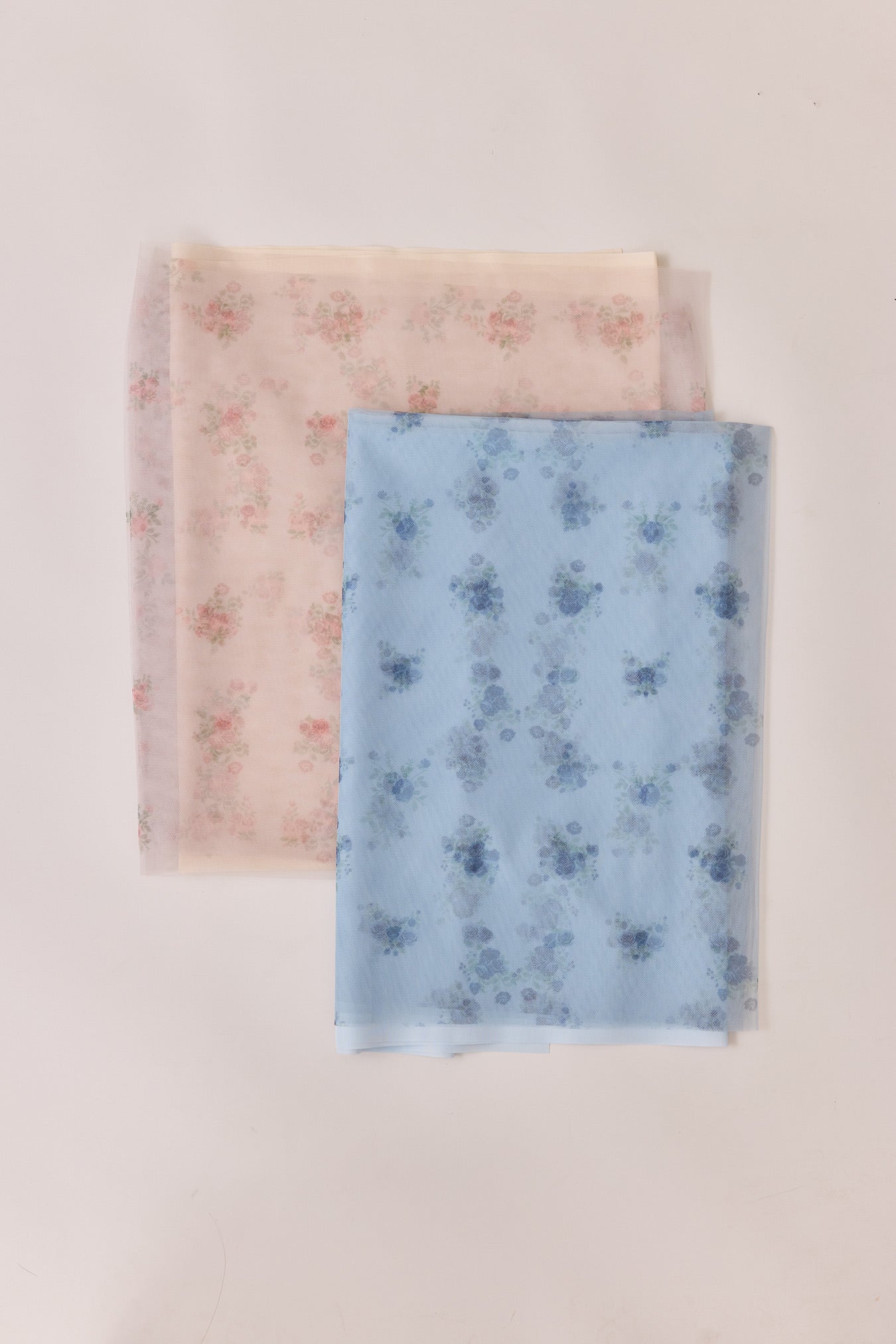Tulle Floral Print Fabric By Yard | Made To Order