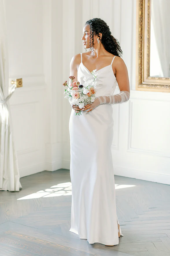 Long Tulle Gloves | Ready To Ship - Image 3