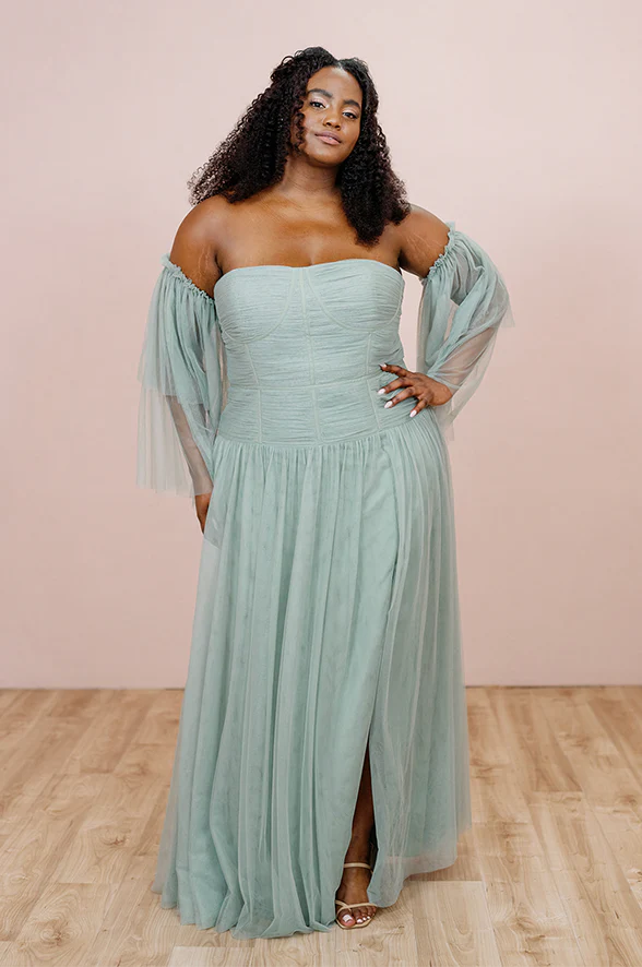 Tulle Long Sleeves | Made To Order - Image 3