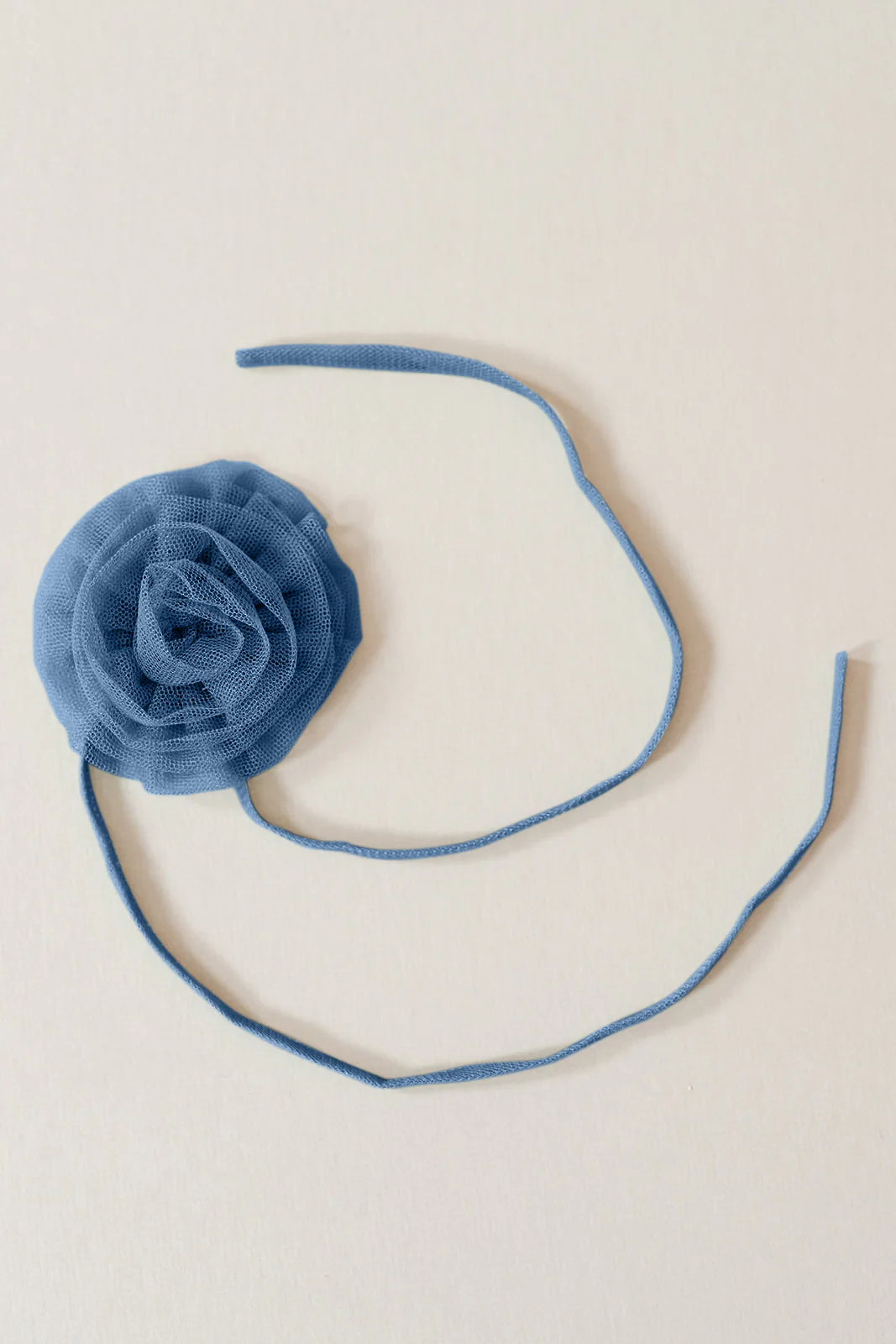 Tulle Rose Neck Tie | Made To Order - Image 12