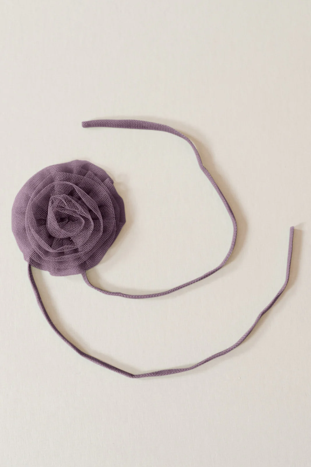 Tulle Rose Neck Tie | Made To Order - Image 17
