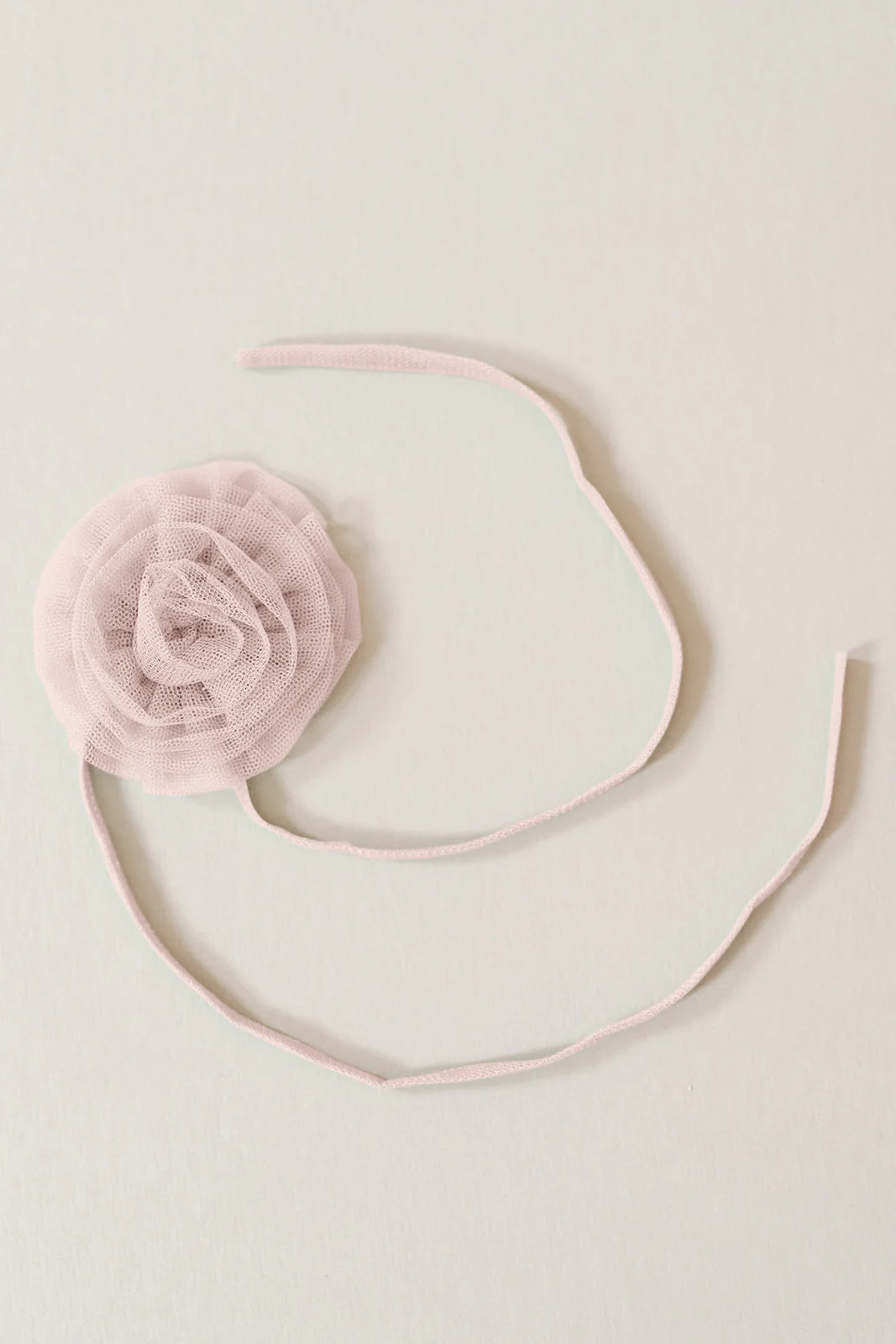 Tulle Rose Neck Tie | Made To Order - Image 23