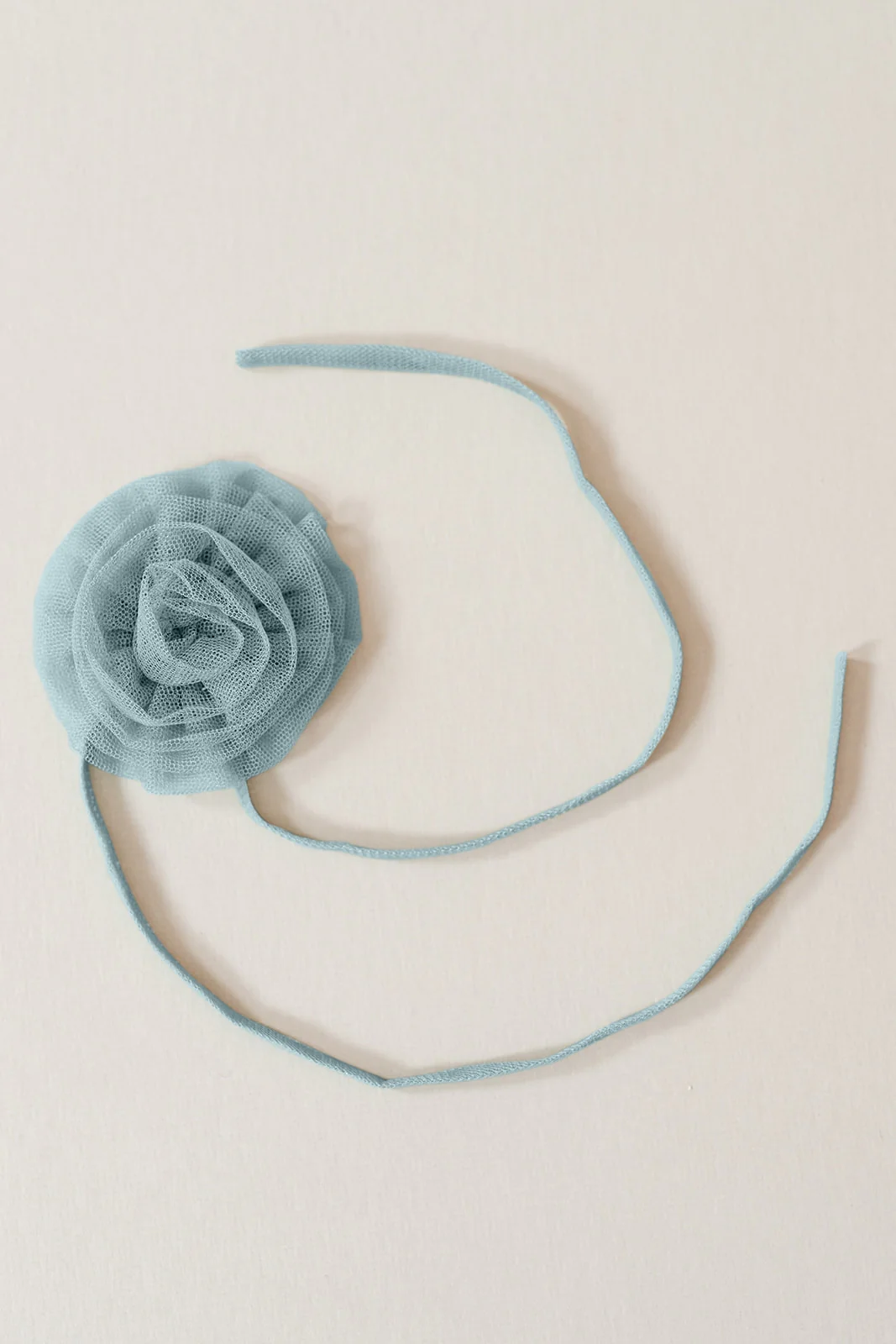 Tulle Rose Neck Tie | Made To Order - Image 25