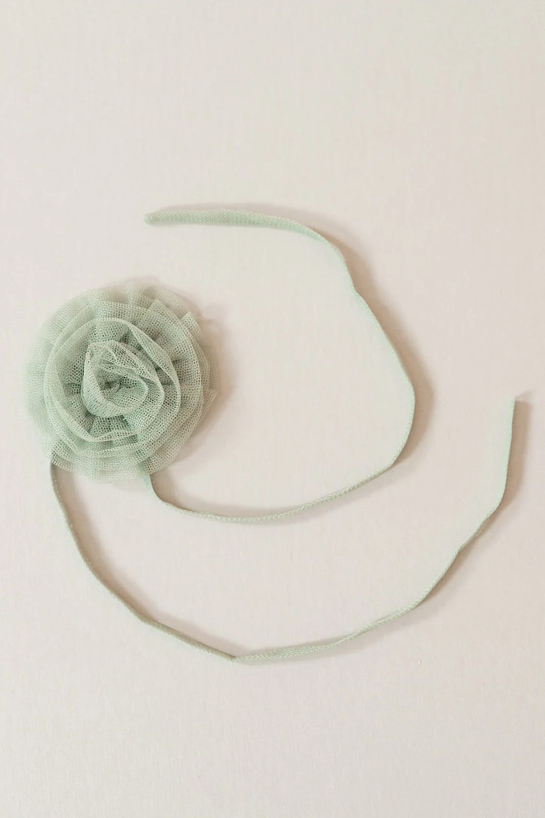 Tulle Rose Neck Tie | Made To Order - Image 26