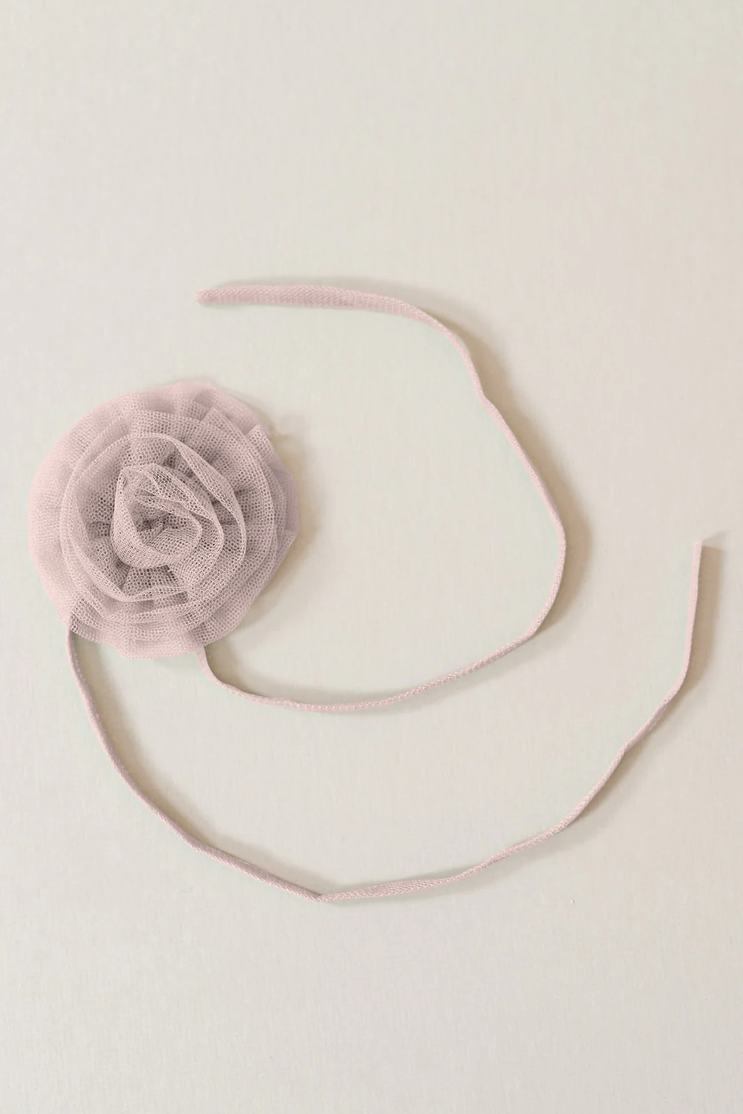 Tulle Rose Neck Tie | Made To Order - Image 30