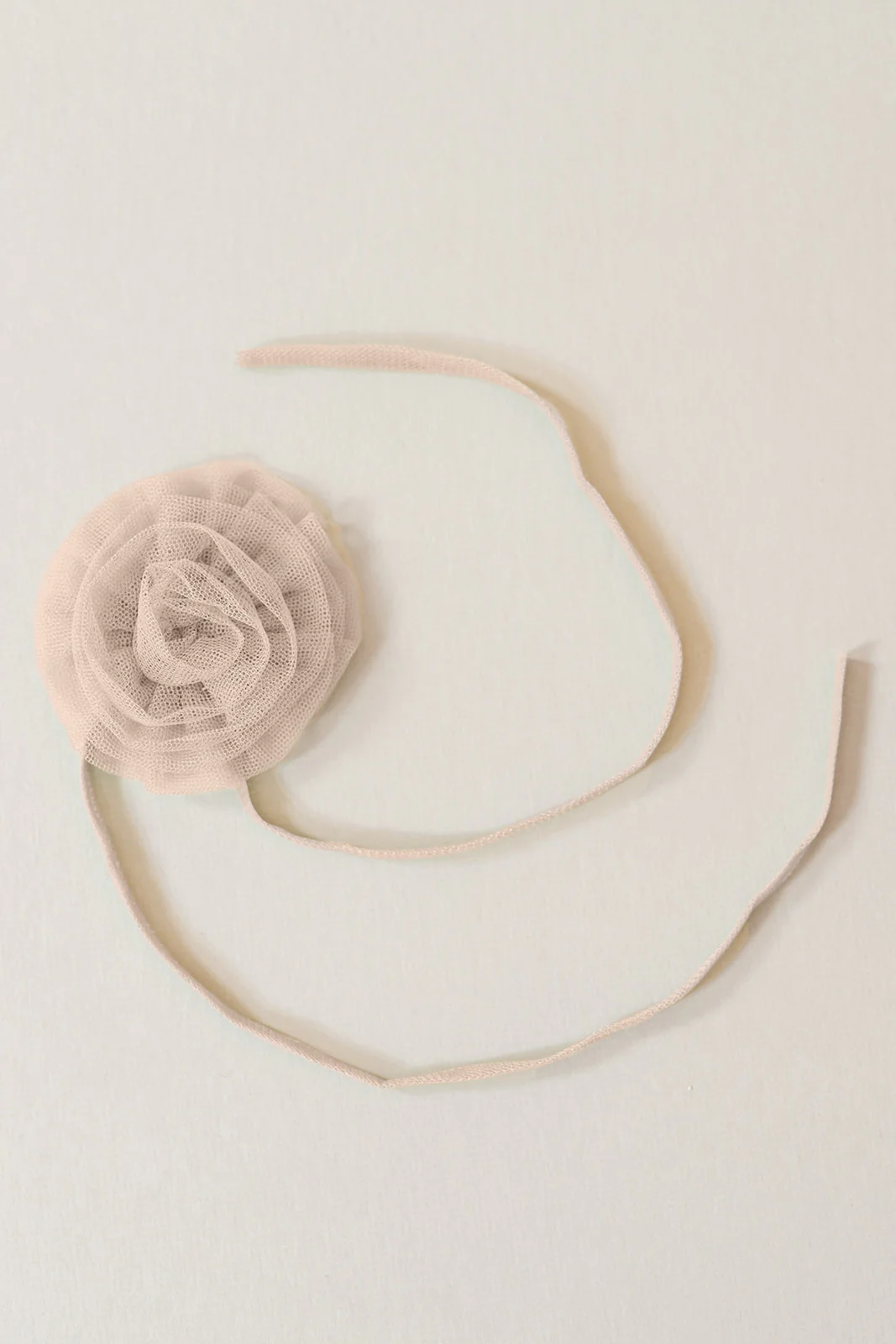 Tulle Rose Neck Tie | Made To Order - Image 32