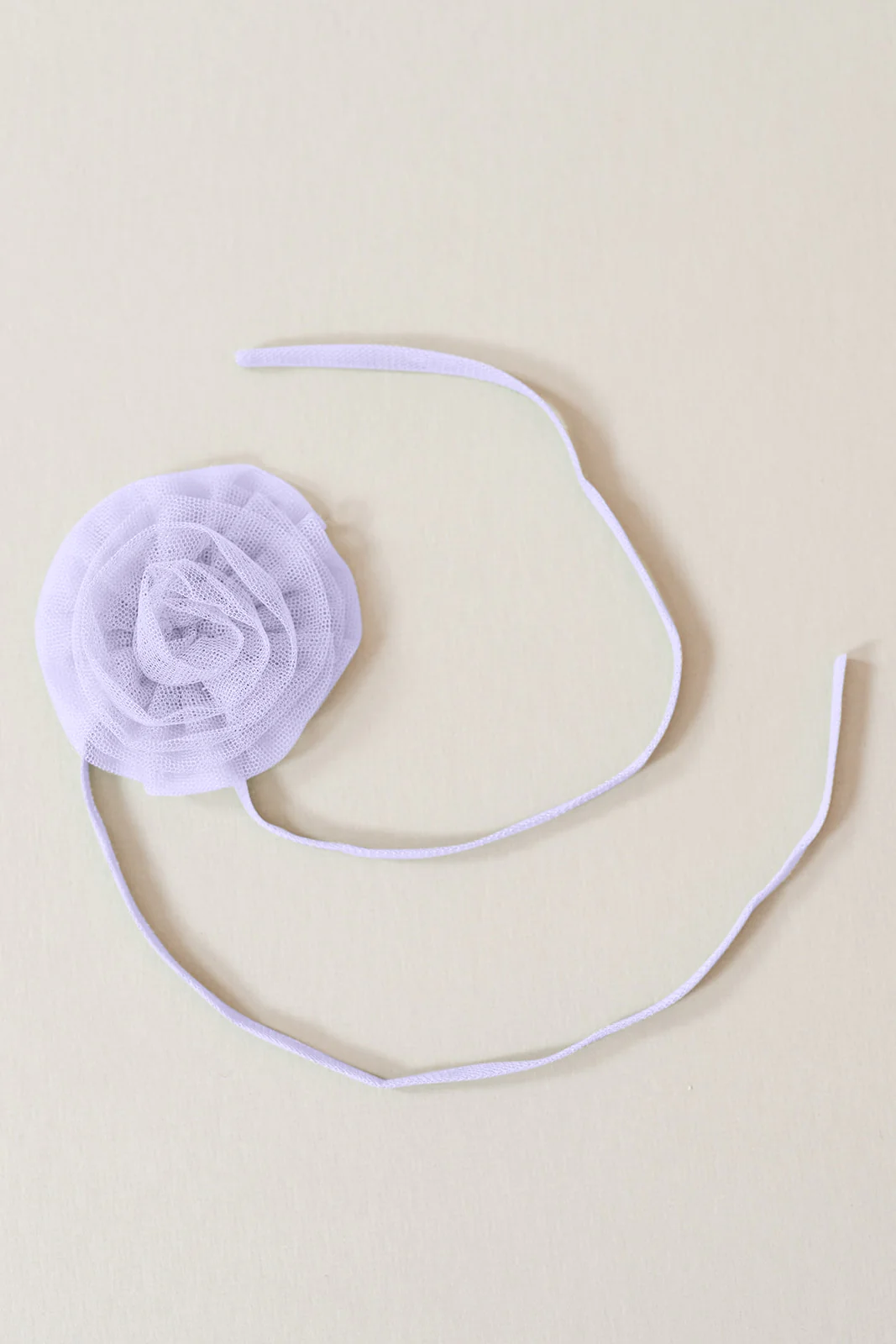 Tulle Rose Neck Tie | Made To Order - Image 36