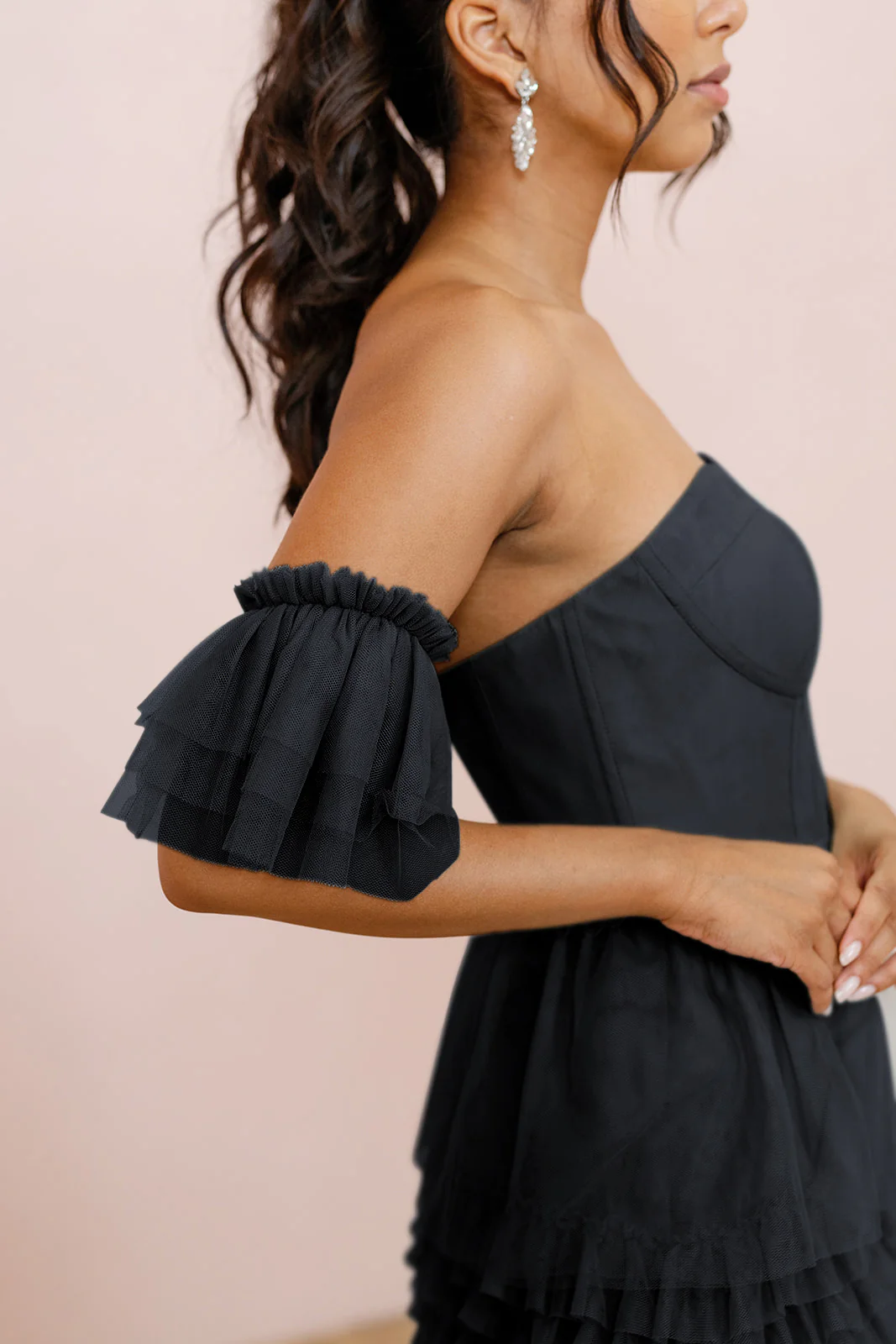 Tulle Ruffle Sleeves | Made To Order - Image 5