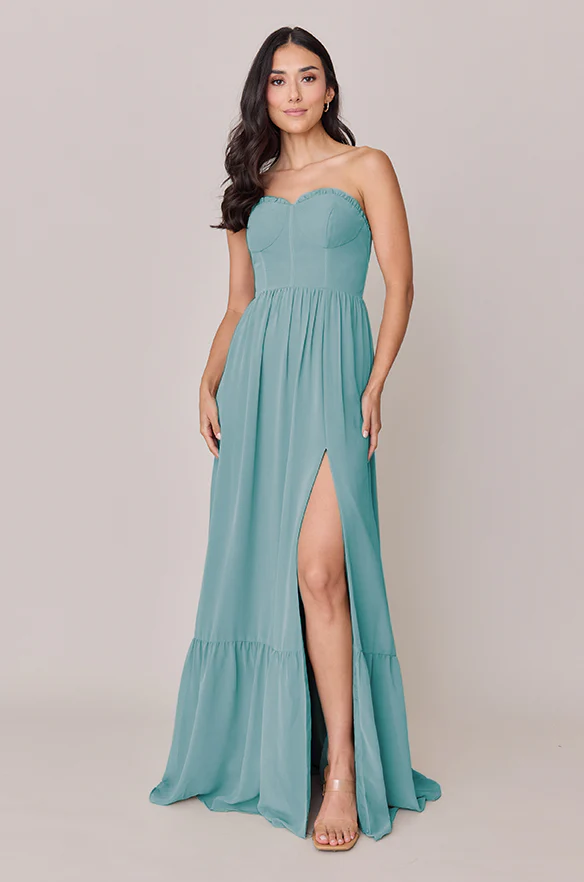 Valentina Chiffon Dress | Made To Order - Image 108