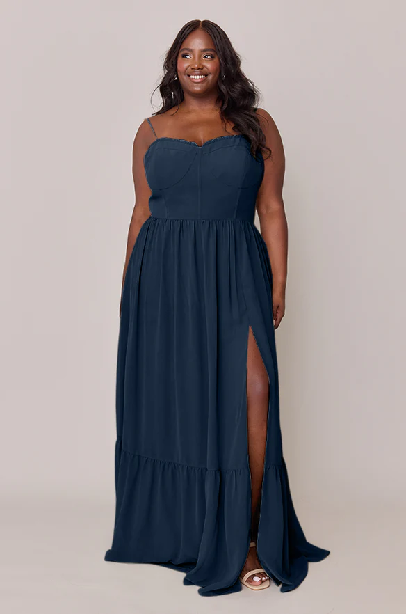 Valentina Chiffon Dress | Made To Order - Image 113