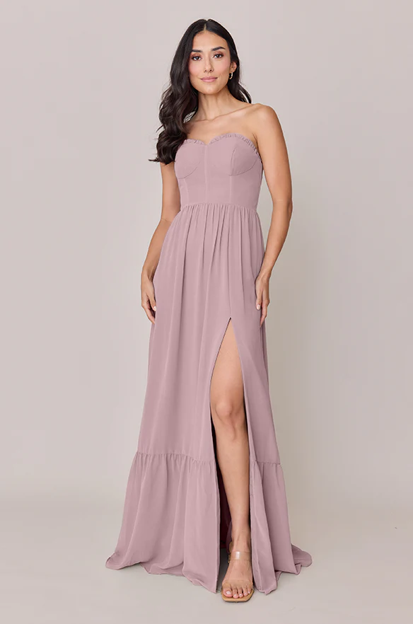 Valentina Chiffon Dress | Made To Order - Image 115