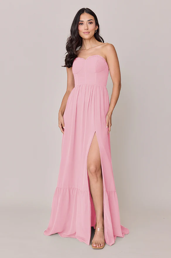 Valentina Chiffon Dress | Made To Order - Image 122