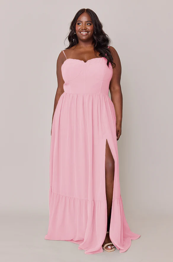 Valentina Chiffon Dress | Made To Order - Image 124