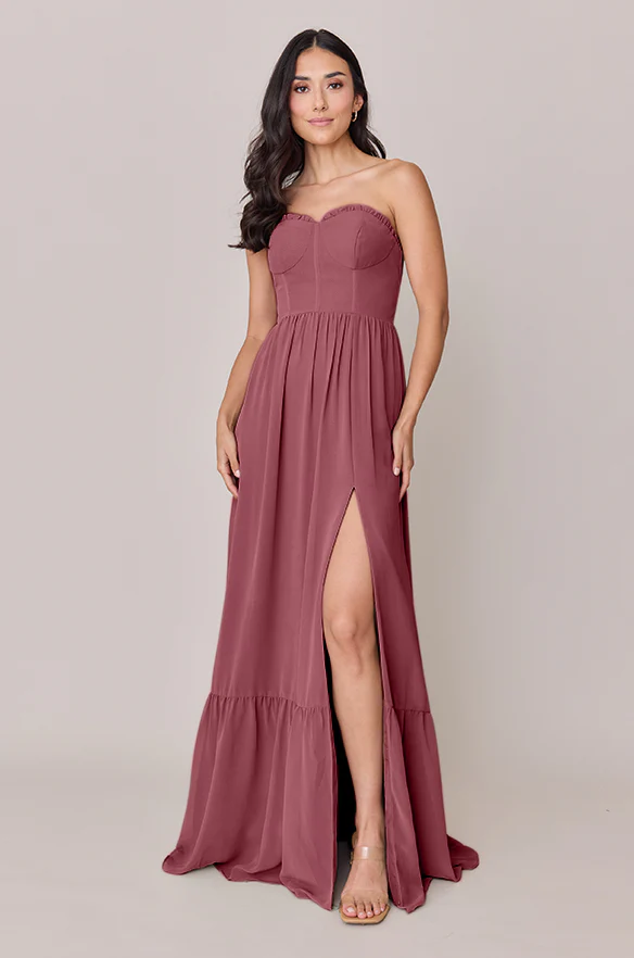 Valentina Chiffon Dress | Made To Order - Image 126