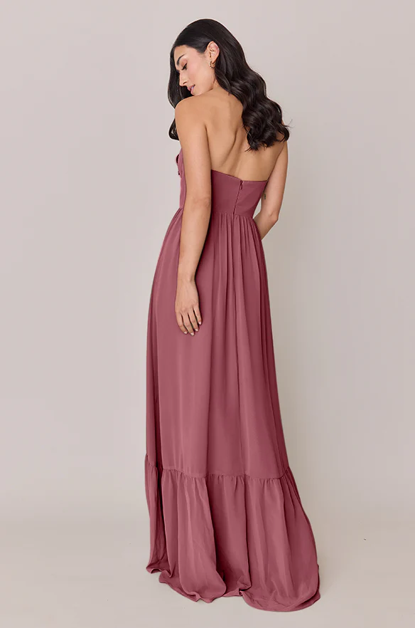 Valentina Chiffon Dress | Made To Order - Image 127