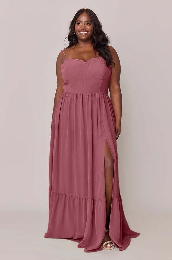 Valentina Chiffon Dress | Made To Order - Image 128