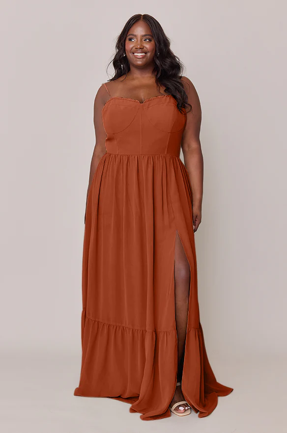 Valentina Chiffon Dress | Made To Order - Image 132