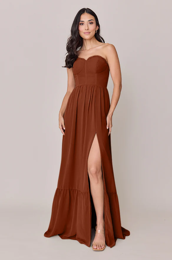 Valentina Chiffon Dress | Made To Order - Image 134