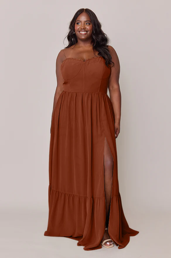 Valentina Chiffon Dress | Made To Order - Image 136