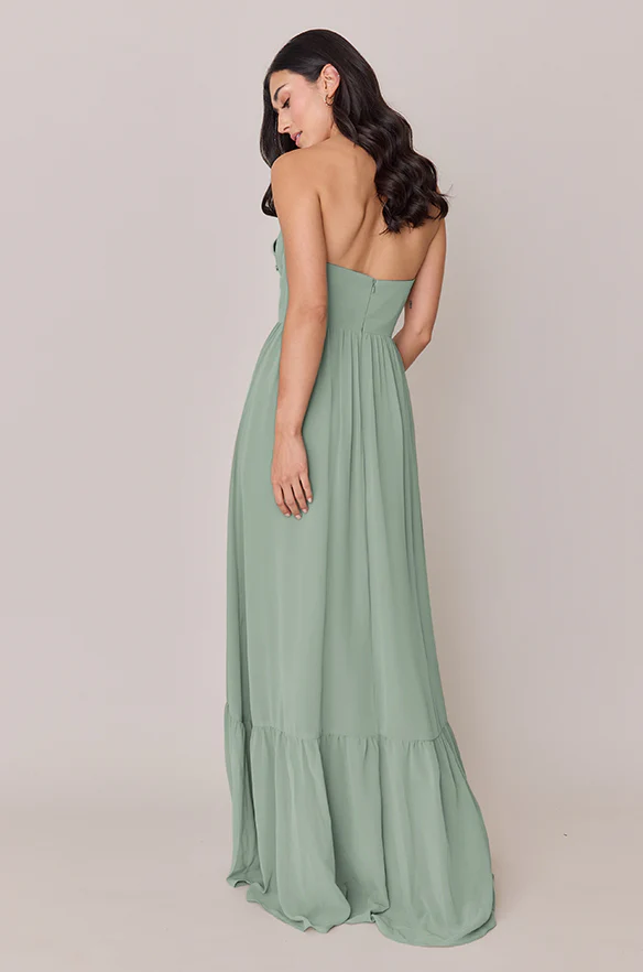 Valentina Chiffon Dress | Made To Order - Image 139