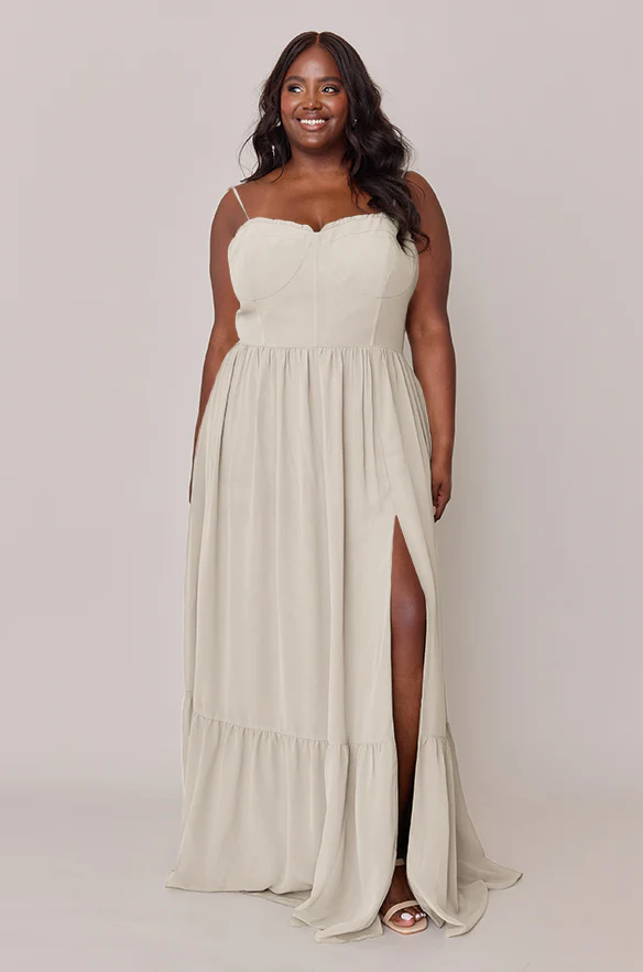 Valentina Chiffon Dress | Made To Order - Image 142